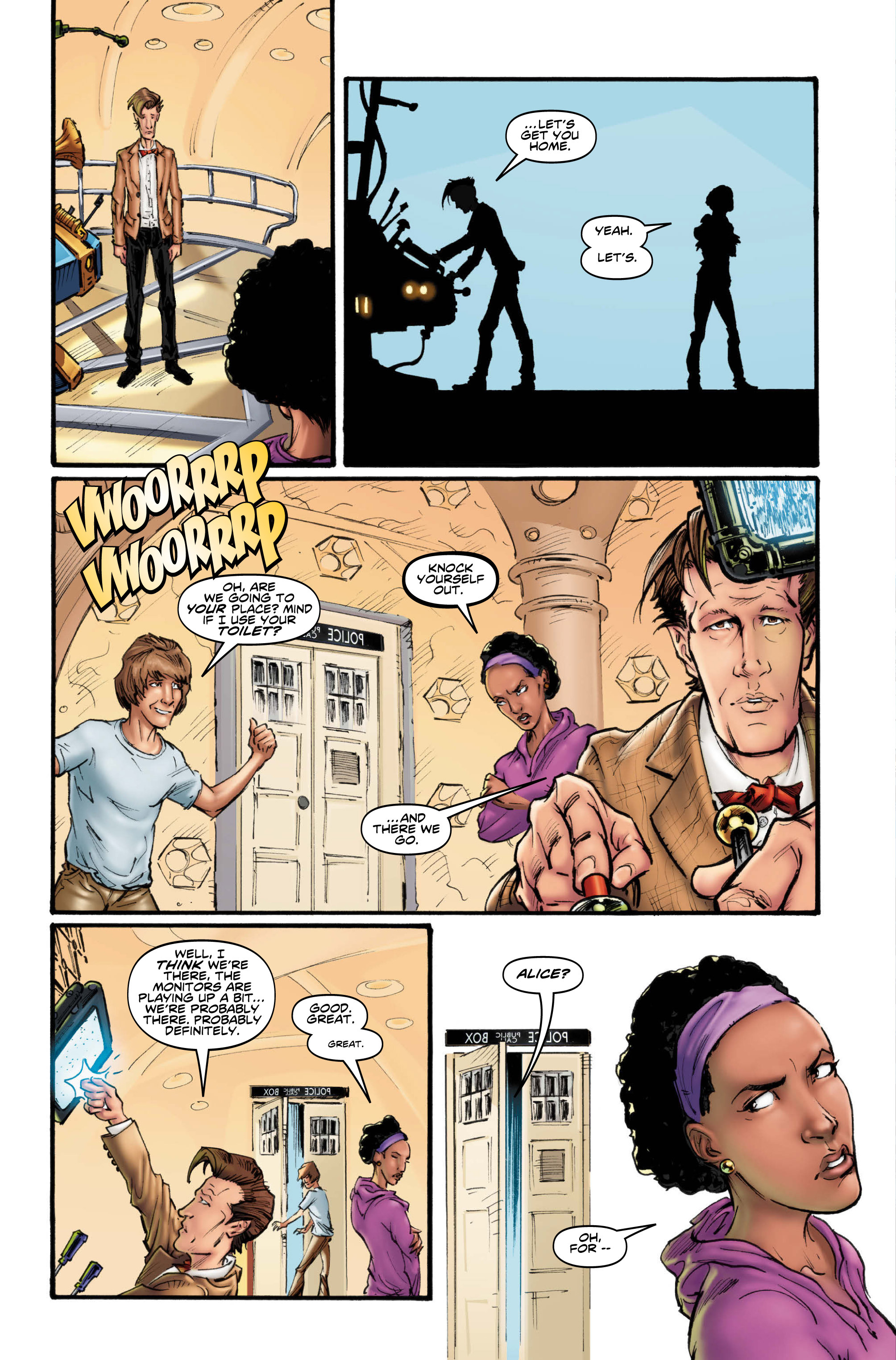 Read online Doctor Who: The Eleventh Doctor comic -  Issue #4 - 13