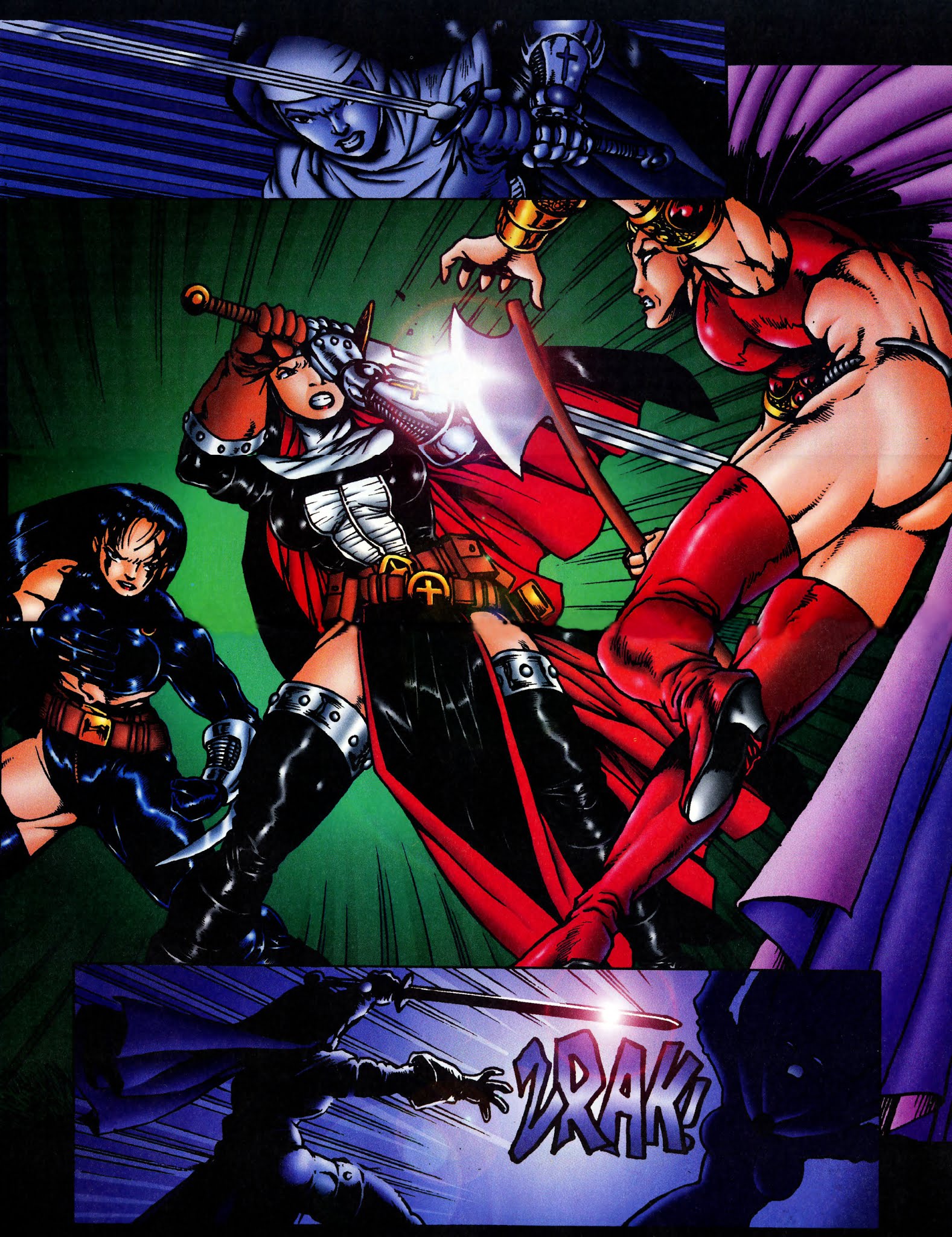 Read online Warrior Nun Areala vs. Razor comic -  Issue # Full - 31