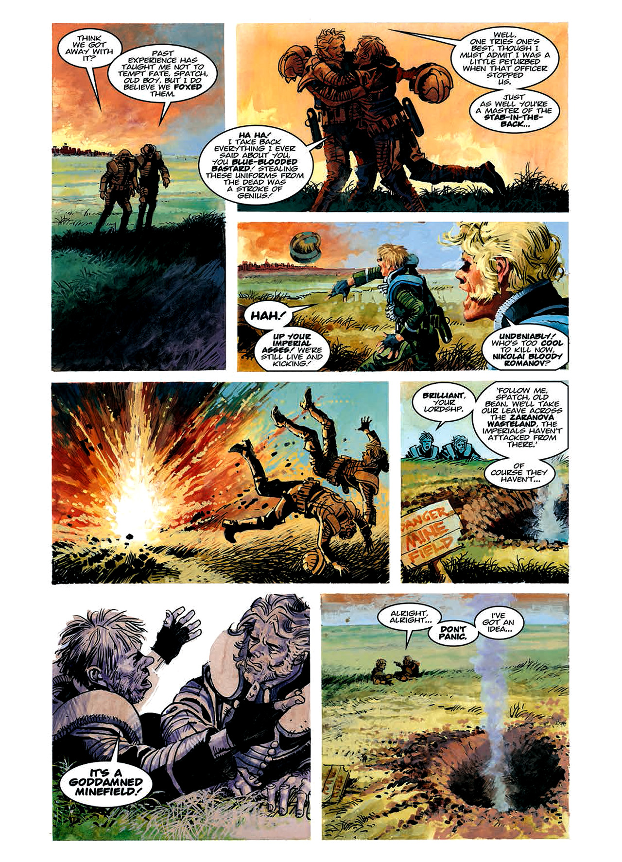Read online Nikolai Dante comic -  Issue # TPB 5 - 117