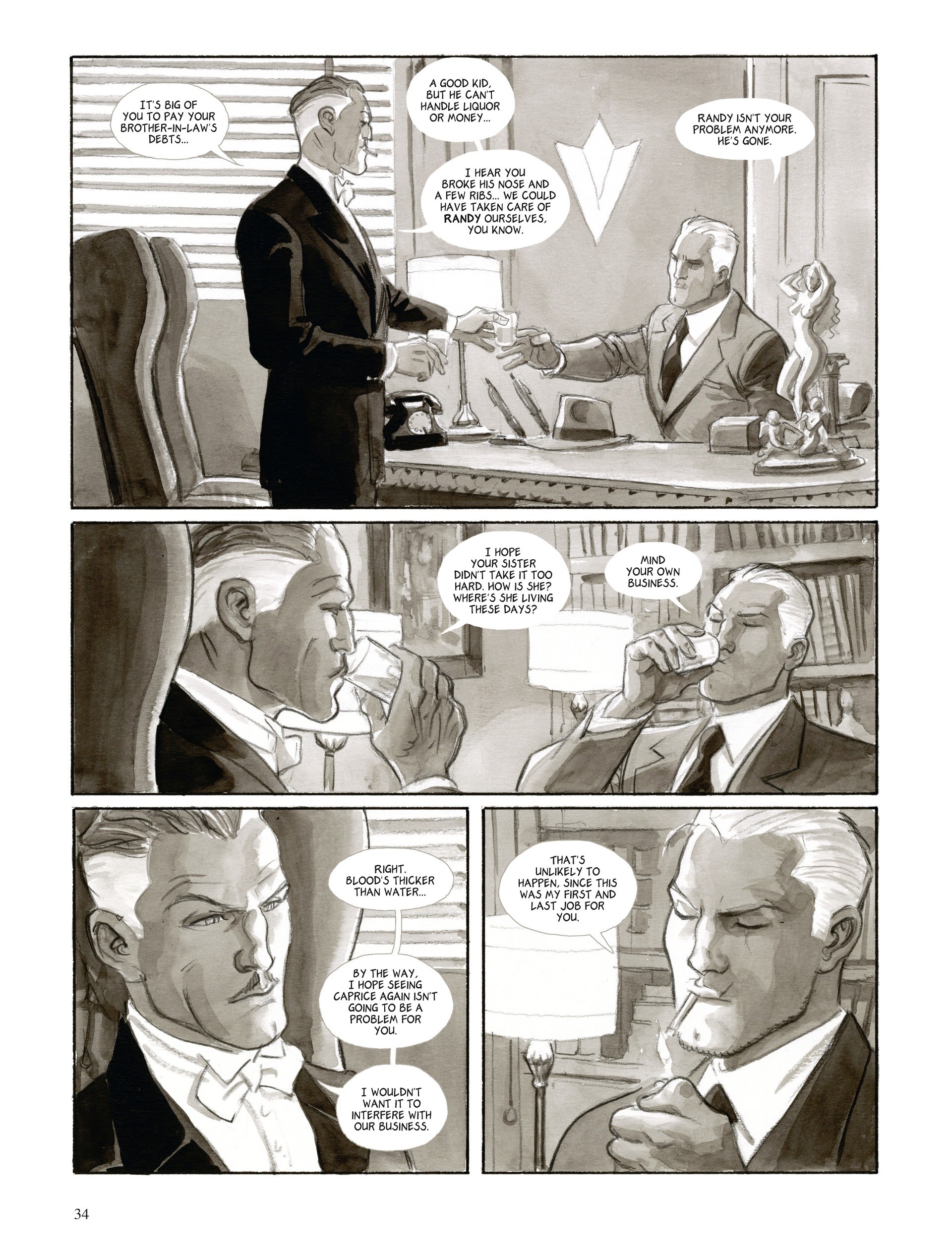 Read online Noir Burlesque comic -  Issue #1 - 33