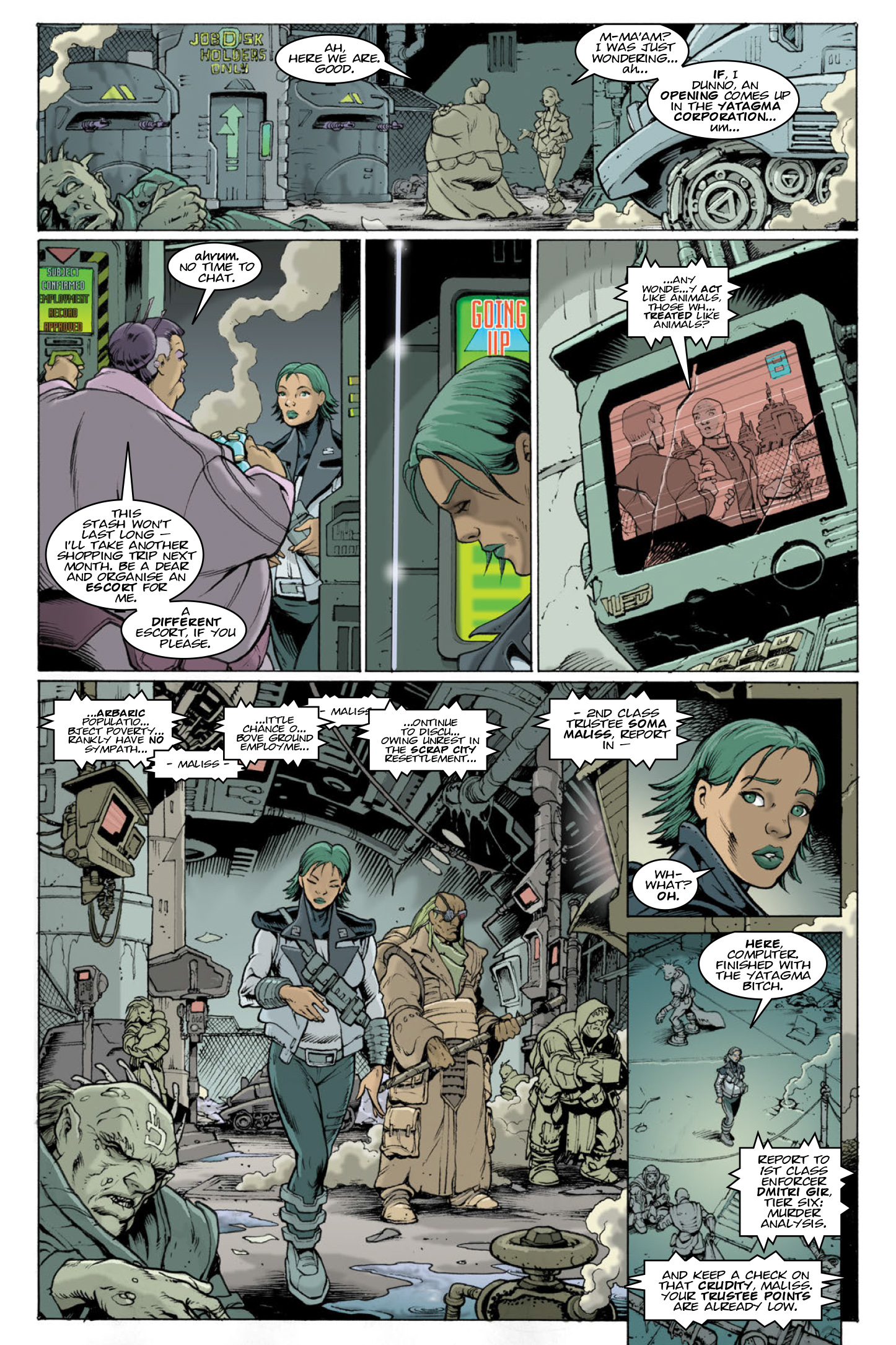 Read online Judge Dredd Megazine (Vol. 5) comic -  Issue #364 - 100