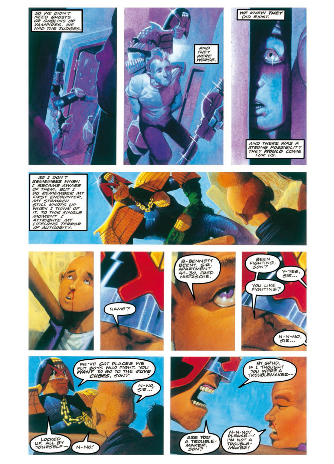 Read online Judge Dredd: America comic -  Issue # TPB - 14