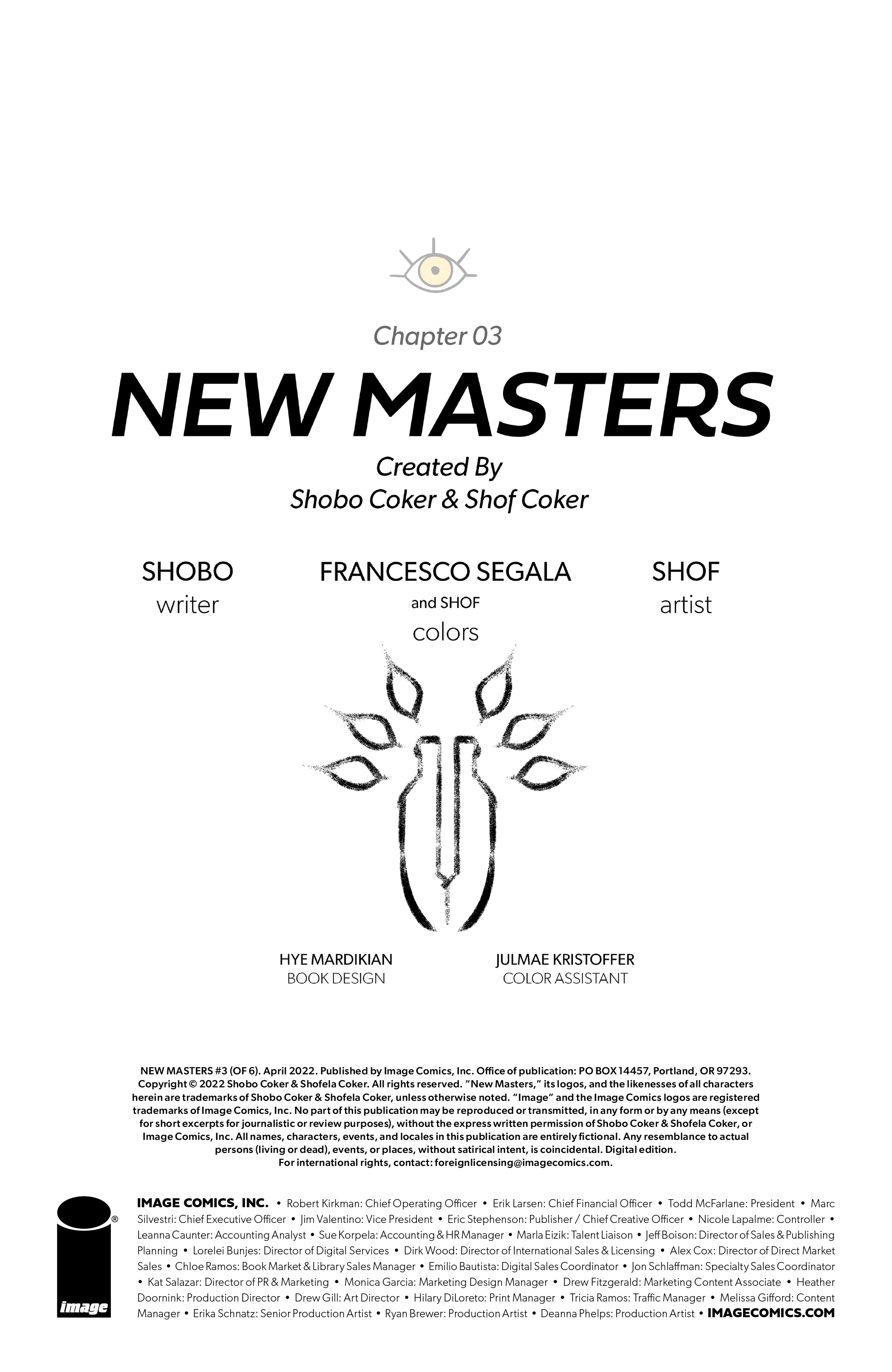 Read online New Masters comic -  Issue #3 - 2