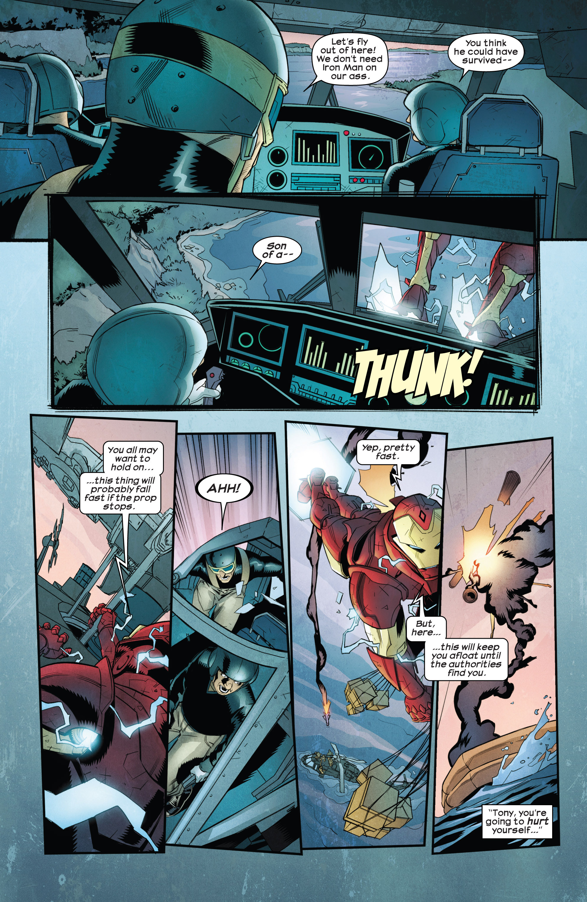 Read online Ultimate Comics Iron Man comic Issue 1