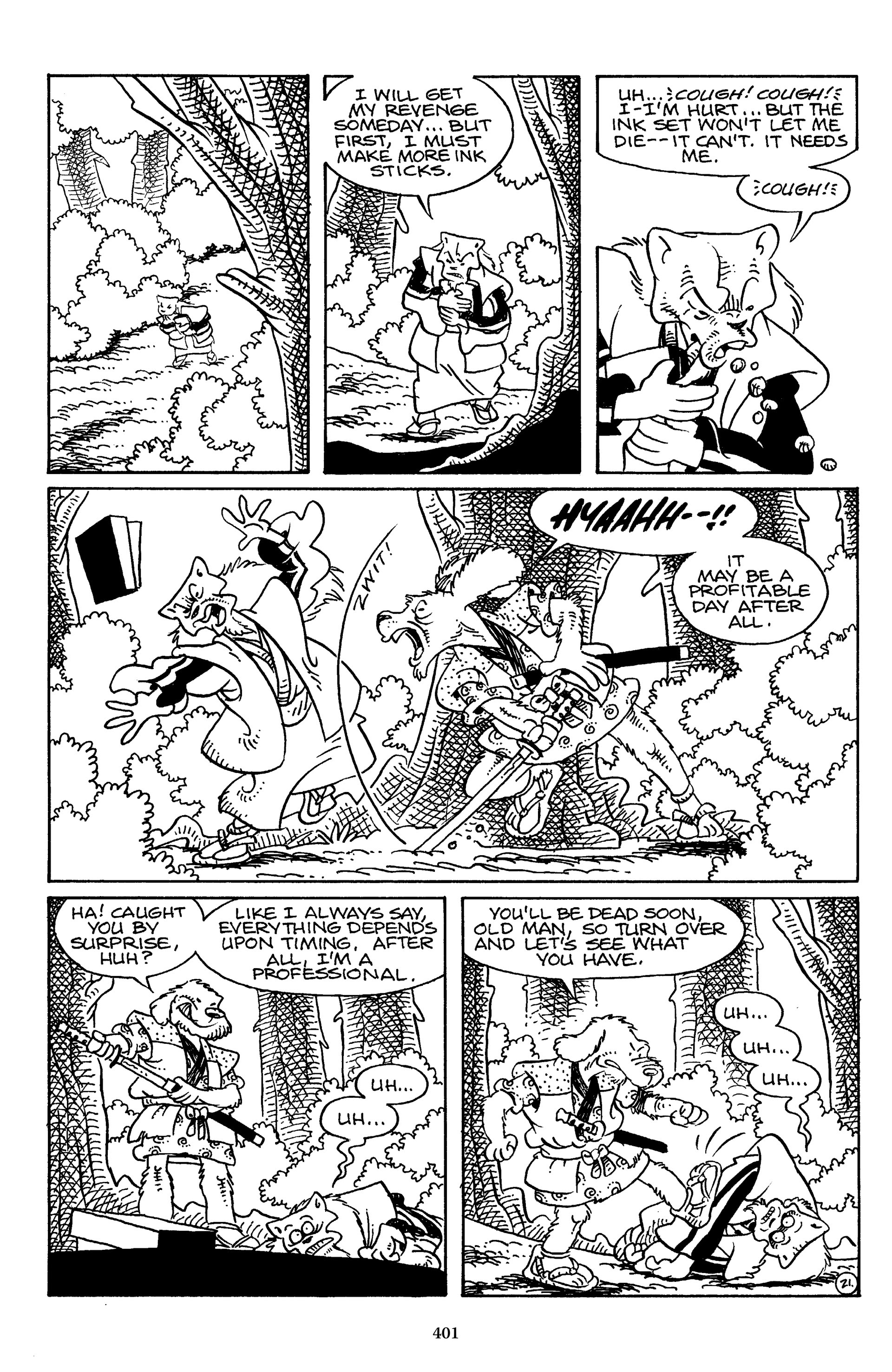Read online The Usagi Yojimbo Saga (2021) comic -  Issue # TPB 4 (Part 4) - 98