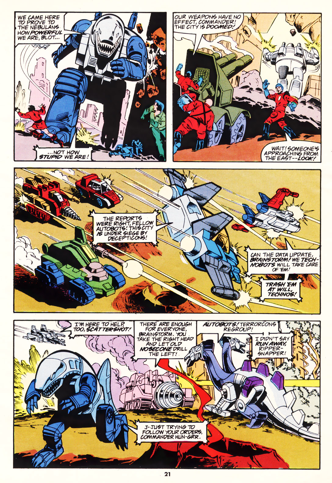 Read online The Transformers (UK) comic -  Issue #138 - 18