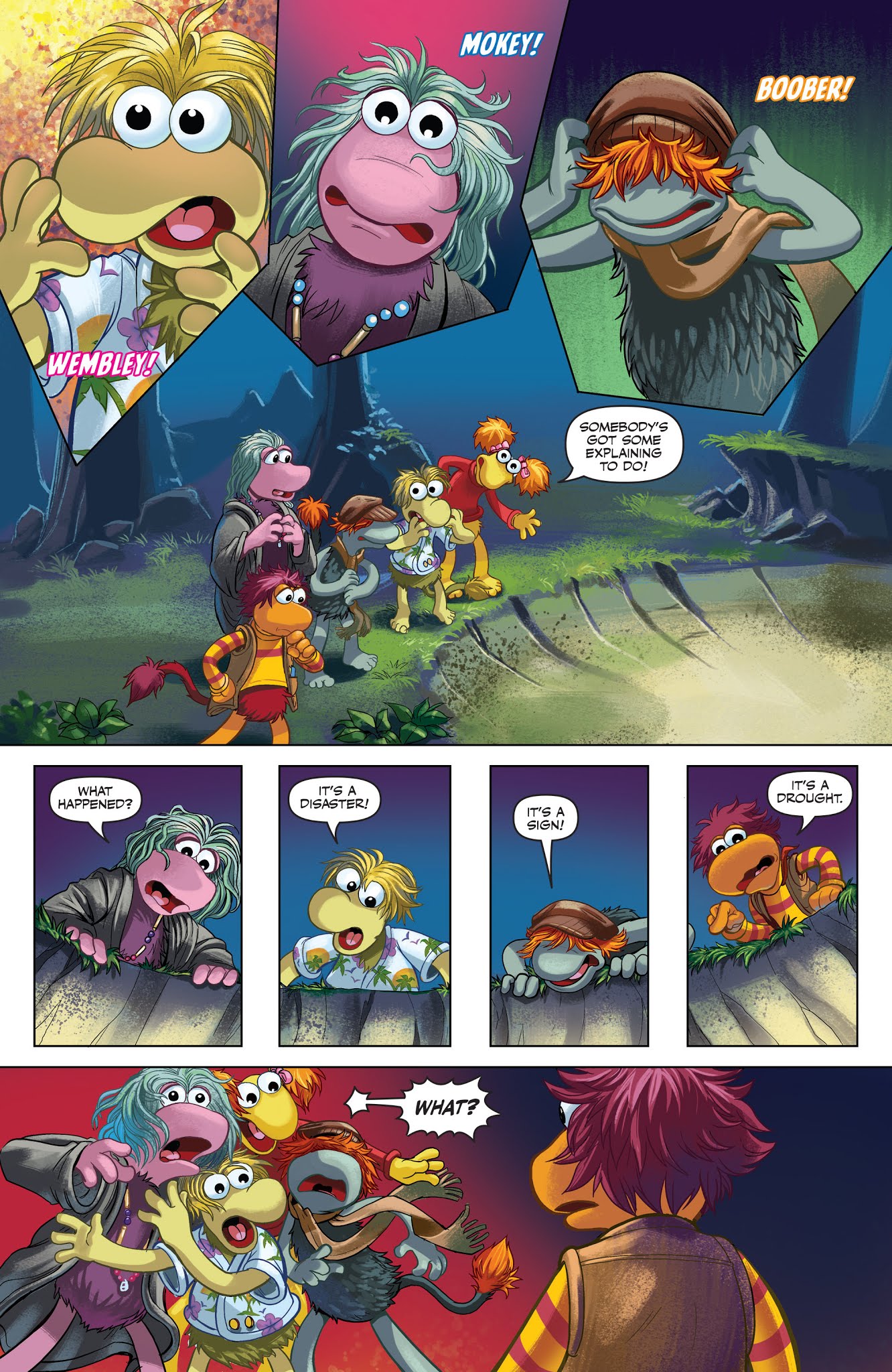 Read online Jim Henson's Fraggle Rock: Journey to the Everspring comic -  Issue #1 - 17
