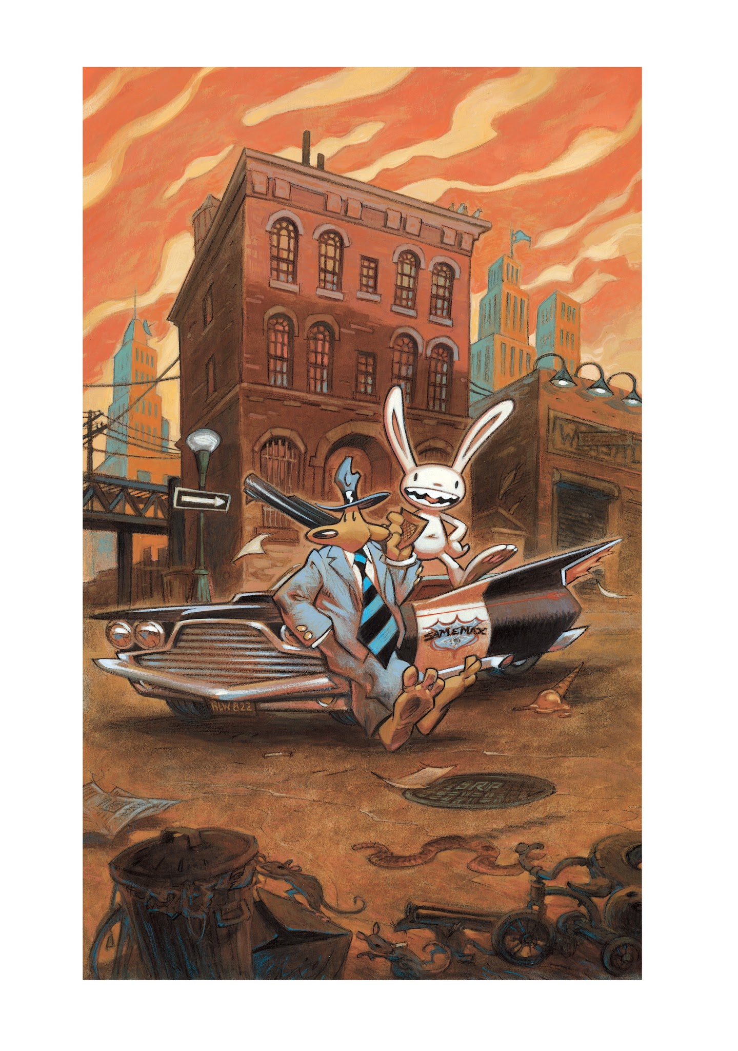 Read online Sam & Max Surfin' The Highway comic -  Issue # TPB - 193