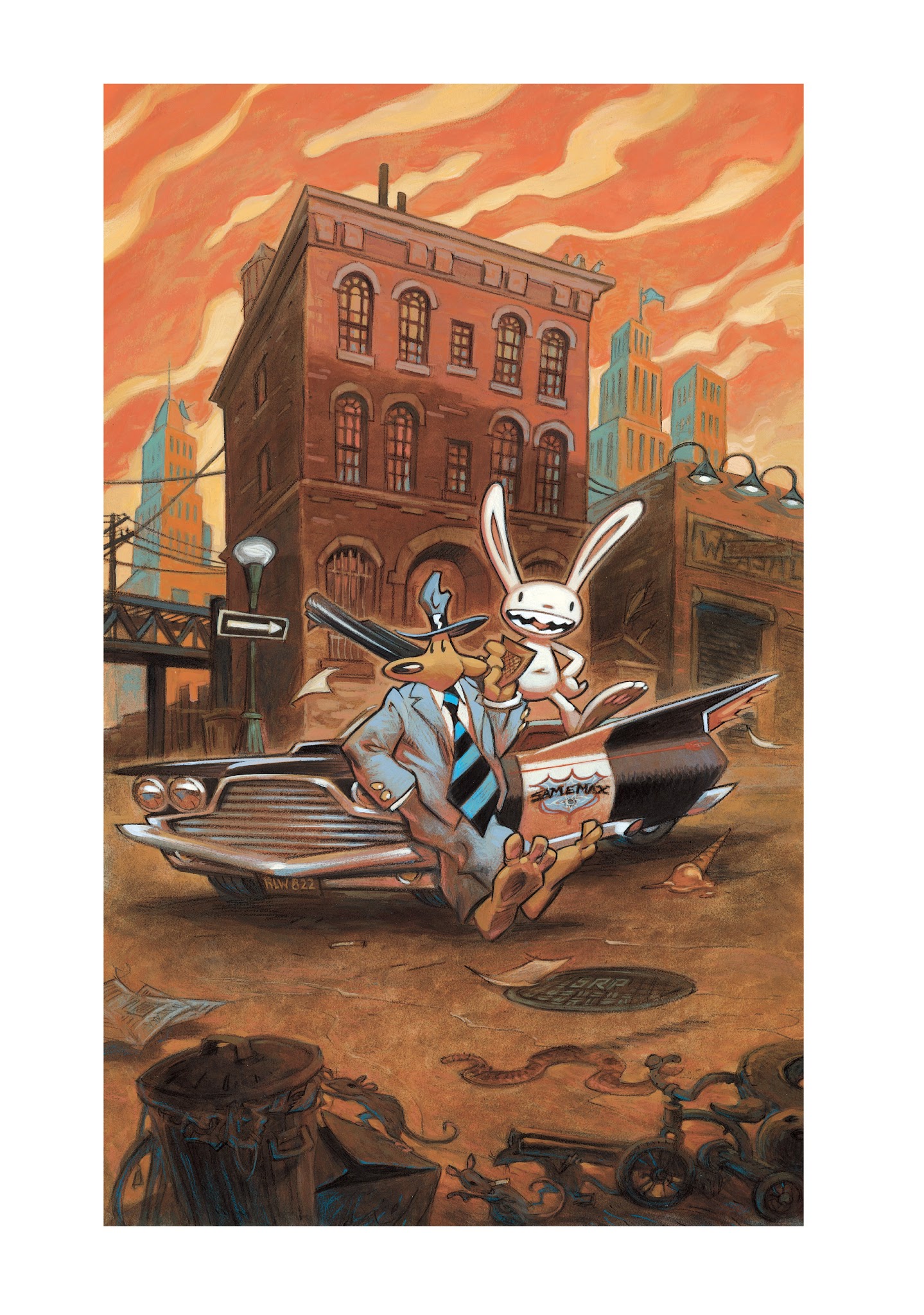Read online Sam & Max Surfin' The Highway comic -  Issue # TPB - 193