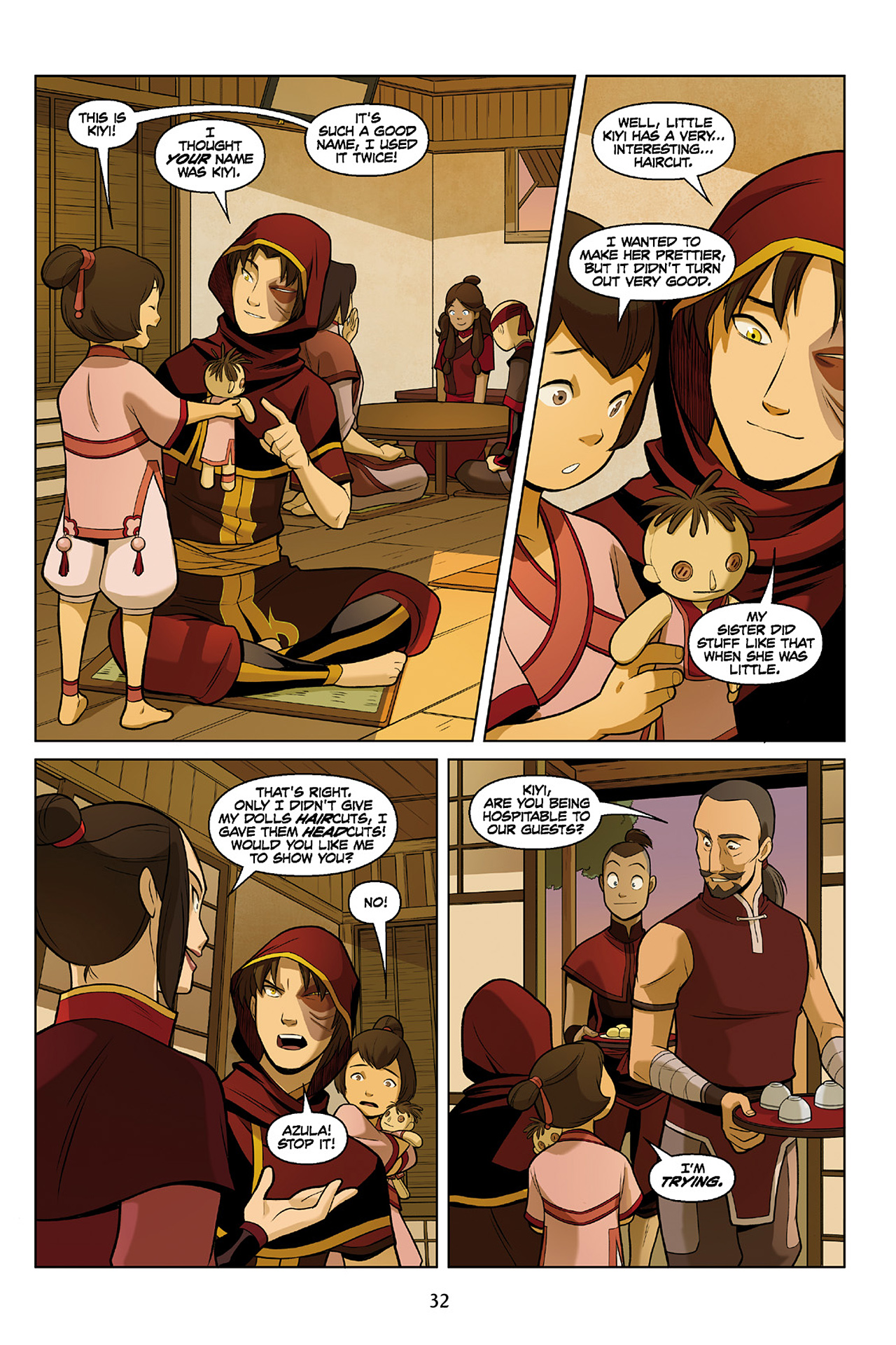 Read online Nickelodeon Avatar: The Last Airbender - The Search comic -  Issue # Part 2 - 33