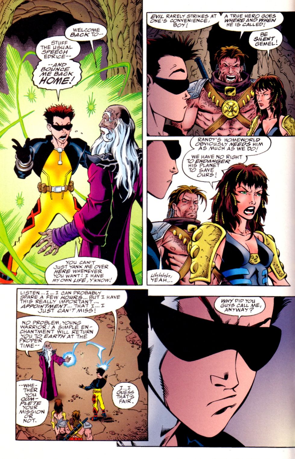 Read online Randy O'Donnell is The M@N comic -  Issue #3 - 6