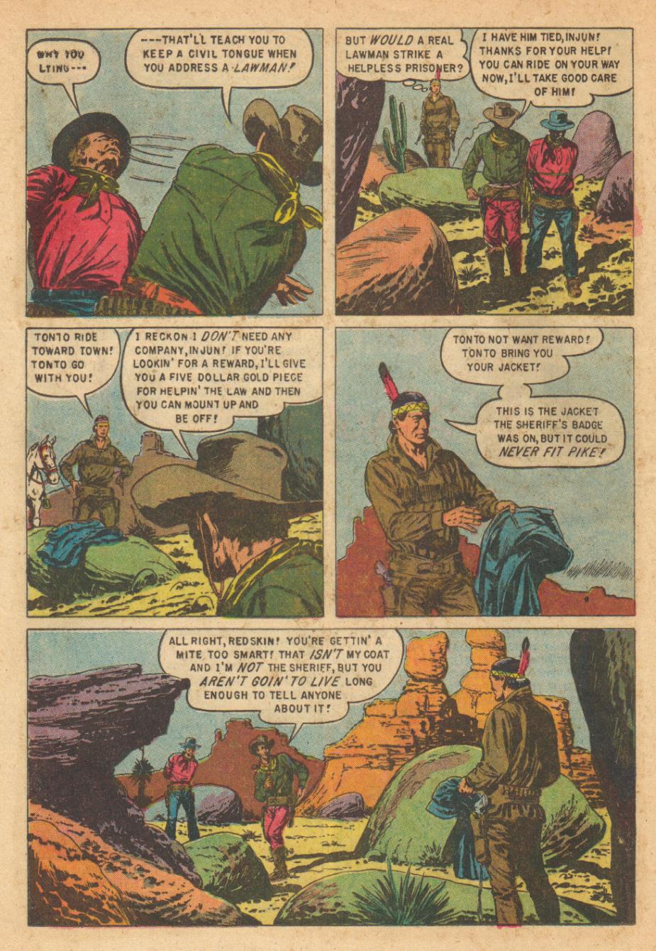 Read online Lone Ranger's Companion Tonto comic -  Issue #15 - 24