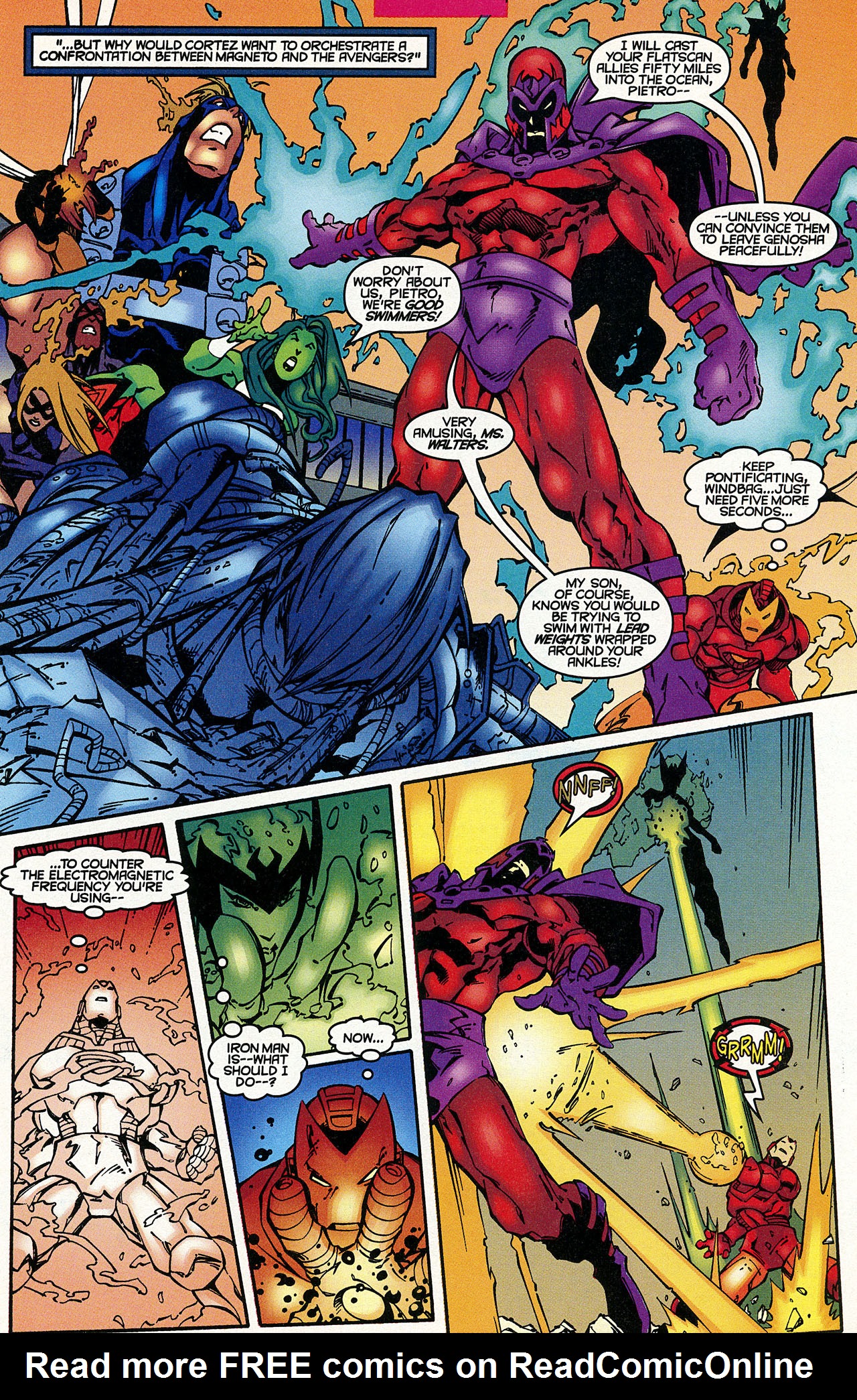 Read online Magneto: Dark Seduction comic -  Issue #3 - 8