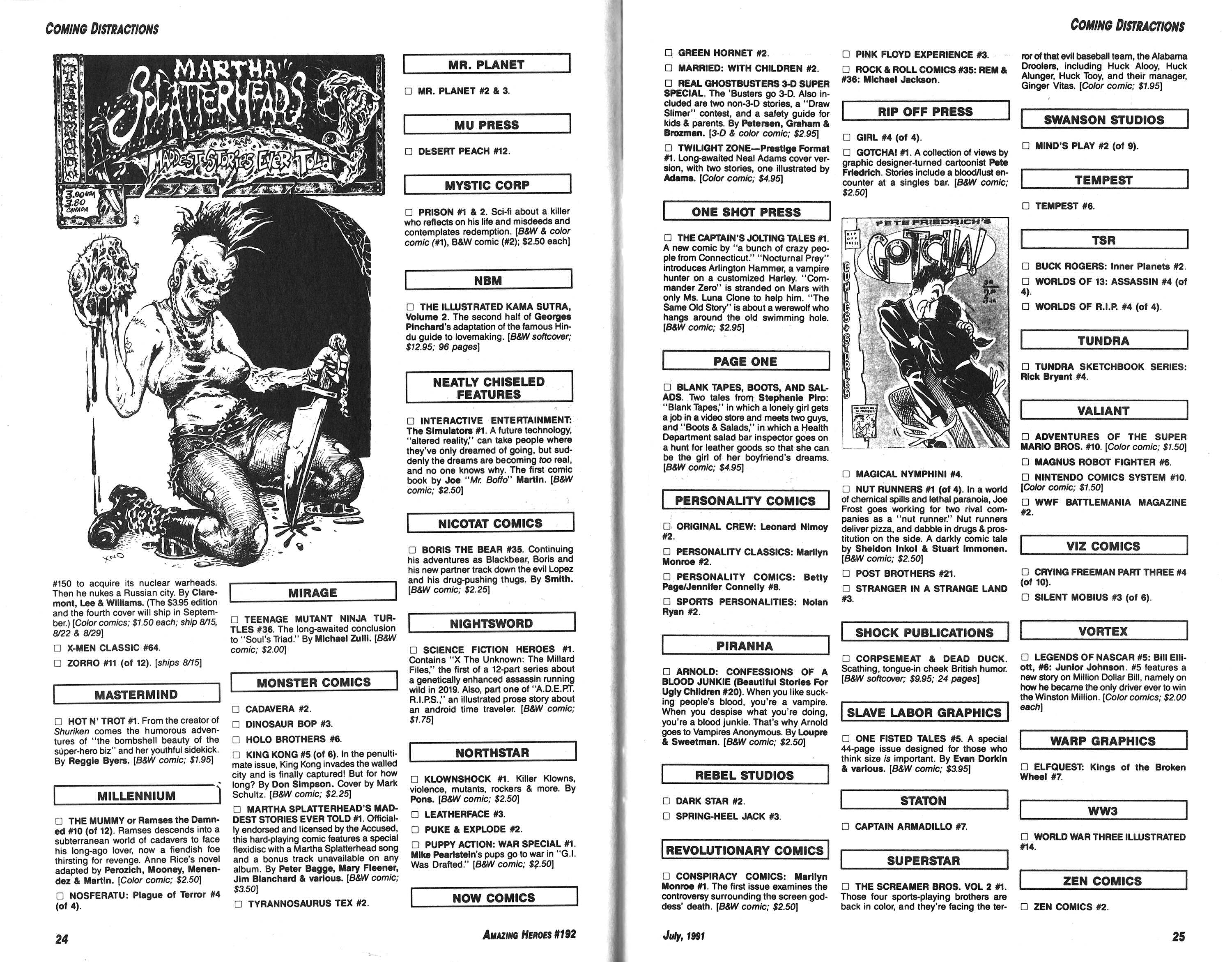 Read online Amazing Heroes comic -  Issue #192 - 13