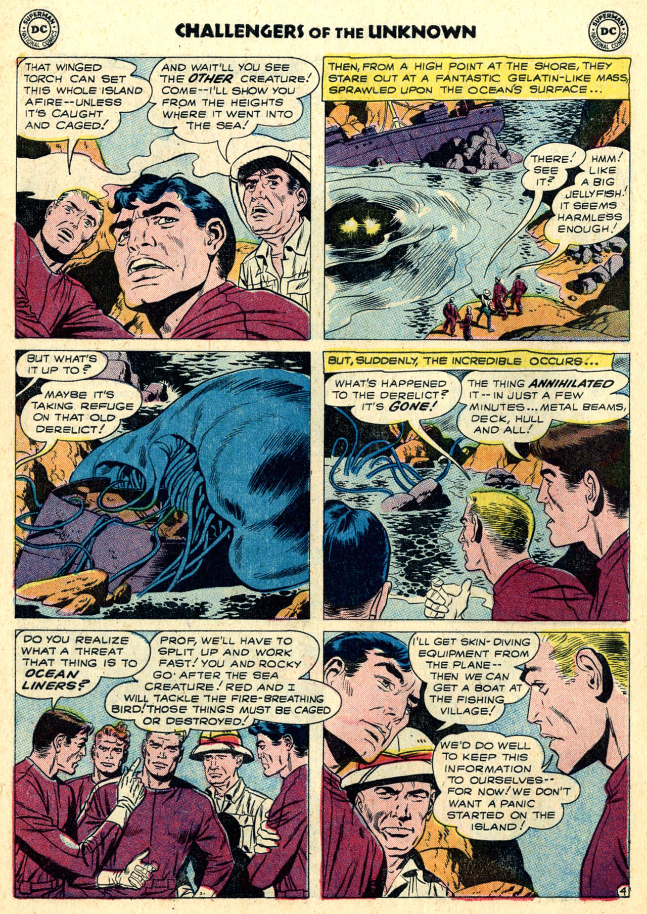 Challengers of the Unknown (1958) Issue #7 #7 - English 6