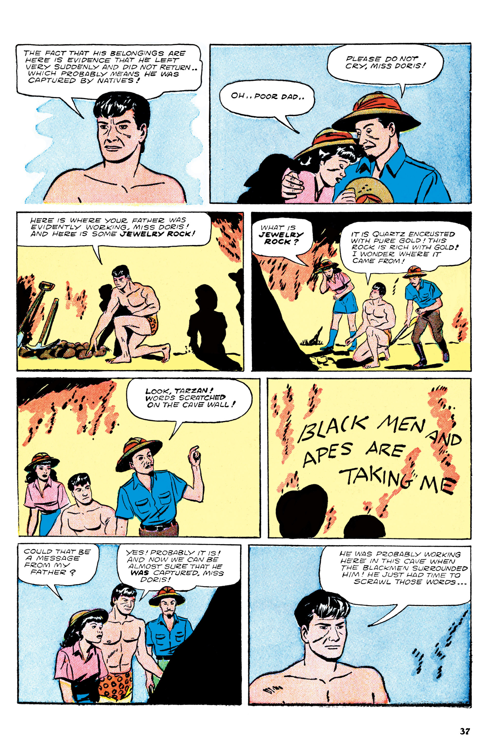 Read online Edgar Rice Burroughs Tarzan: The Jesse Marsh Years Omnibus comic -  Issue # TPB (Part 1) - 38