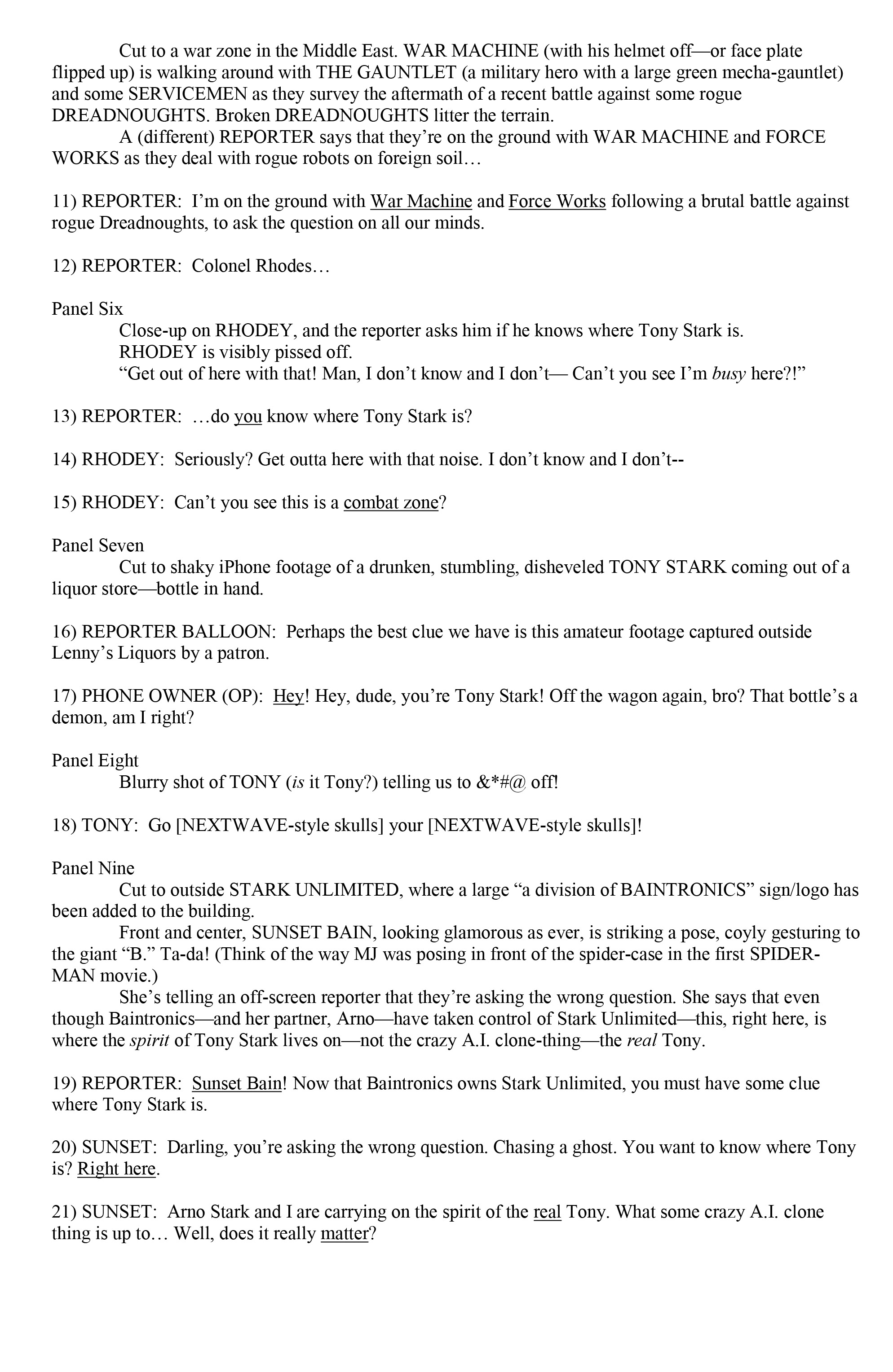 Read online Iron Man 2020 (2020) comic -  Issue # _Director's Cut - 48