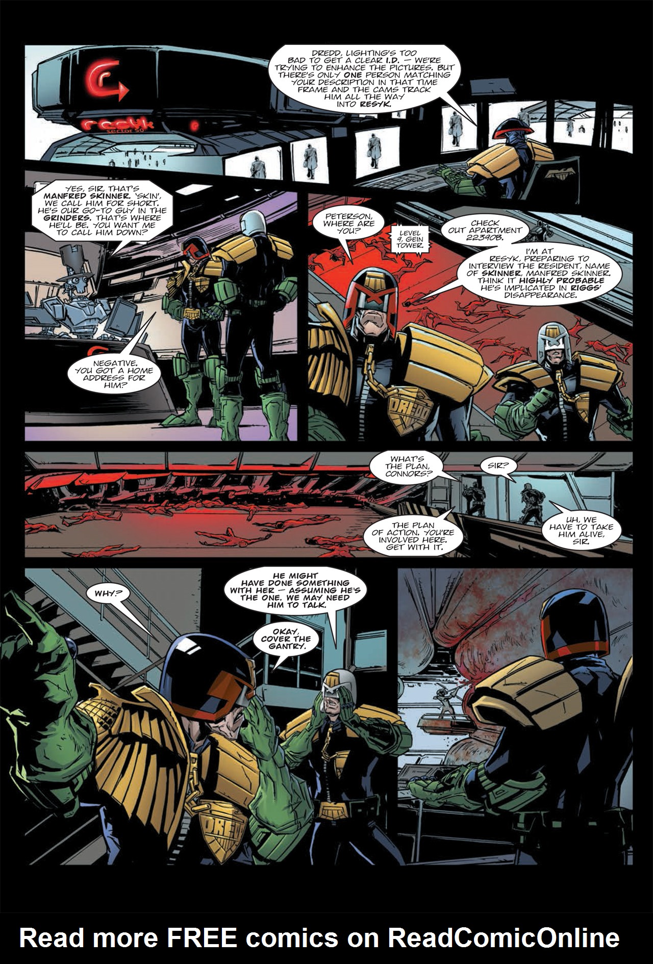 Read online Judge Dredd: Day of Chaos - The Fourth Faction comic -  Issue # TPB (Part 1) - 32