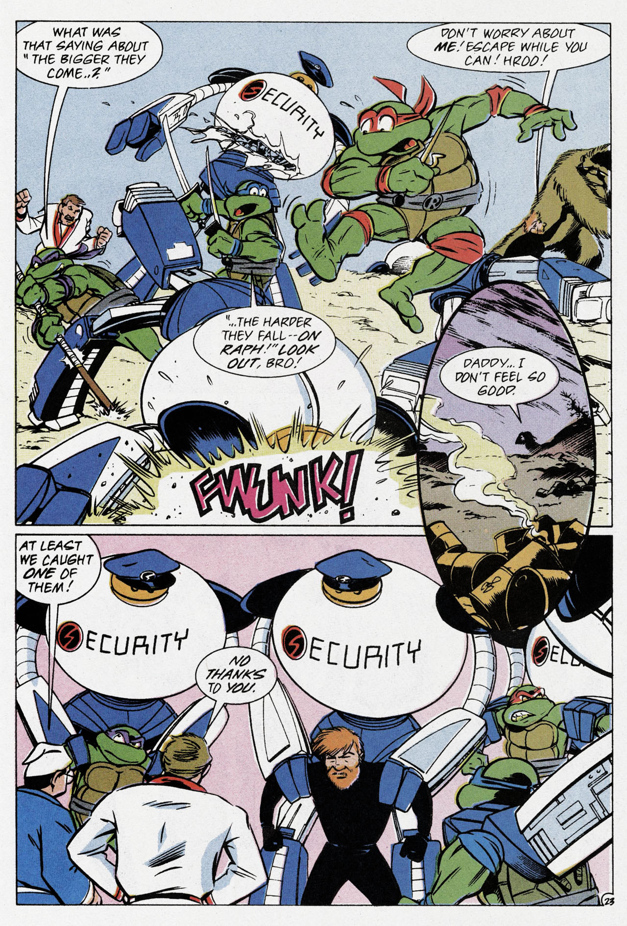Read online Teenage Mutant Ninja Turtles Adventures (1989) comic -  Issue # _Special 1 - 25