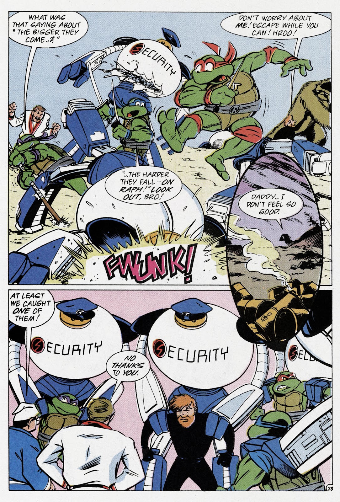 Teenage Mutant Ninja Turtles Adventures (1989) issue Special 1 - Page 25