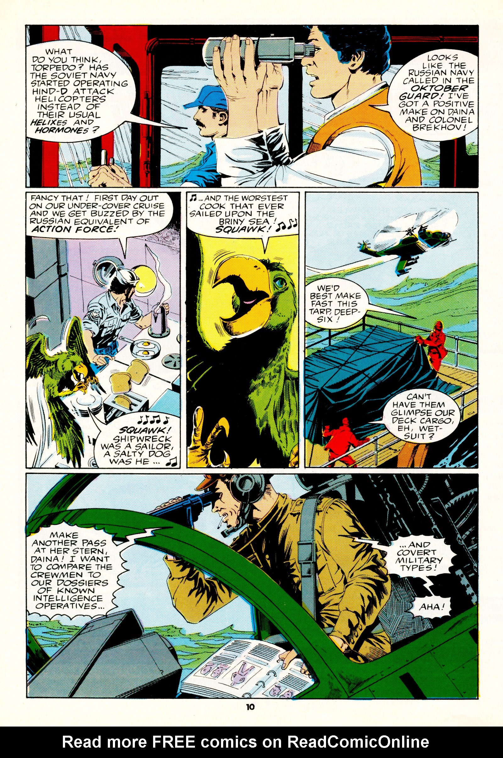 Read online Action Force comic -  Issue #5 - 10