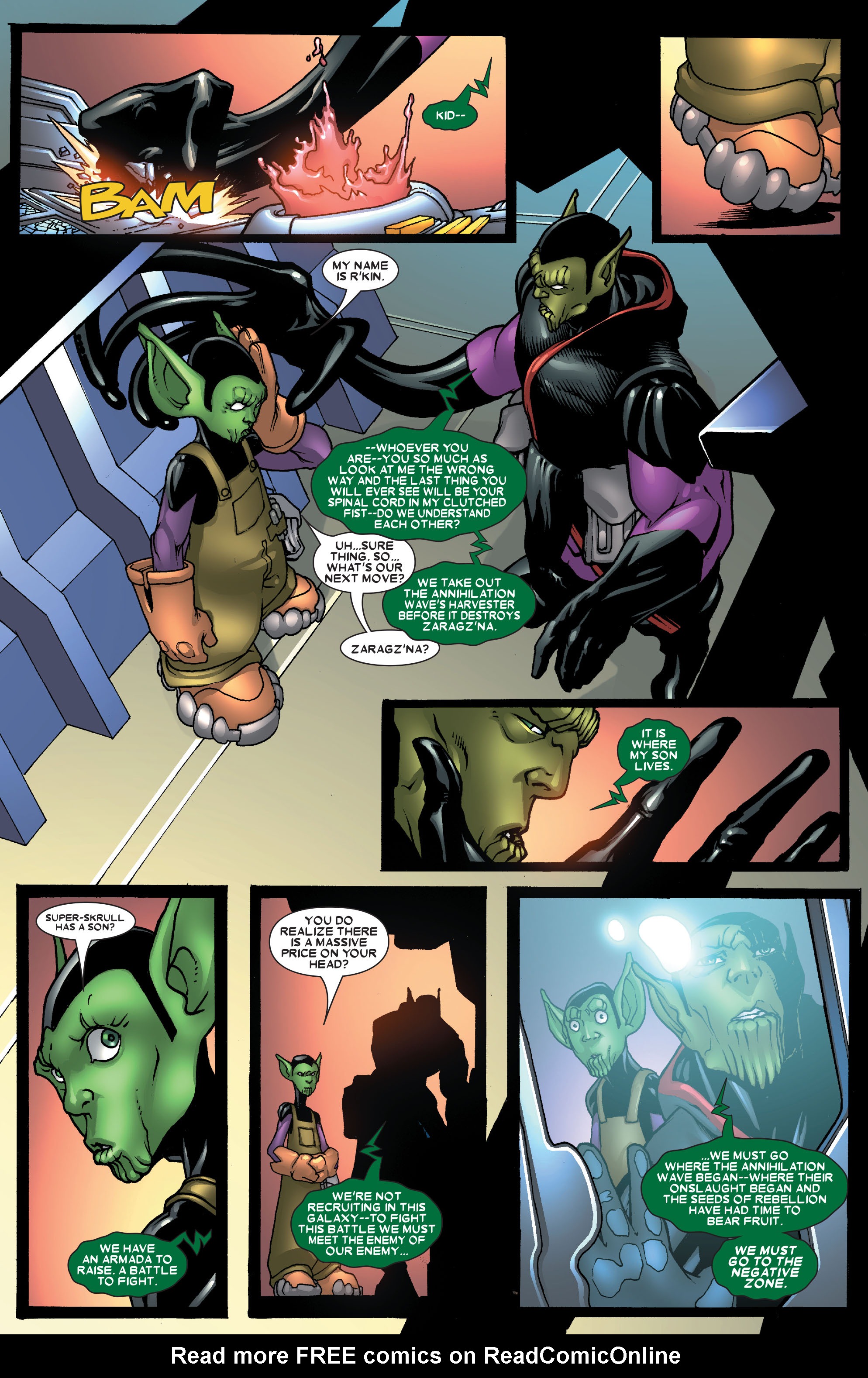 Read online Annihilation: Super-Skrull comic -  Issue #1 - 20