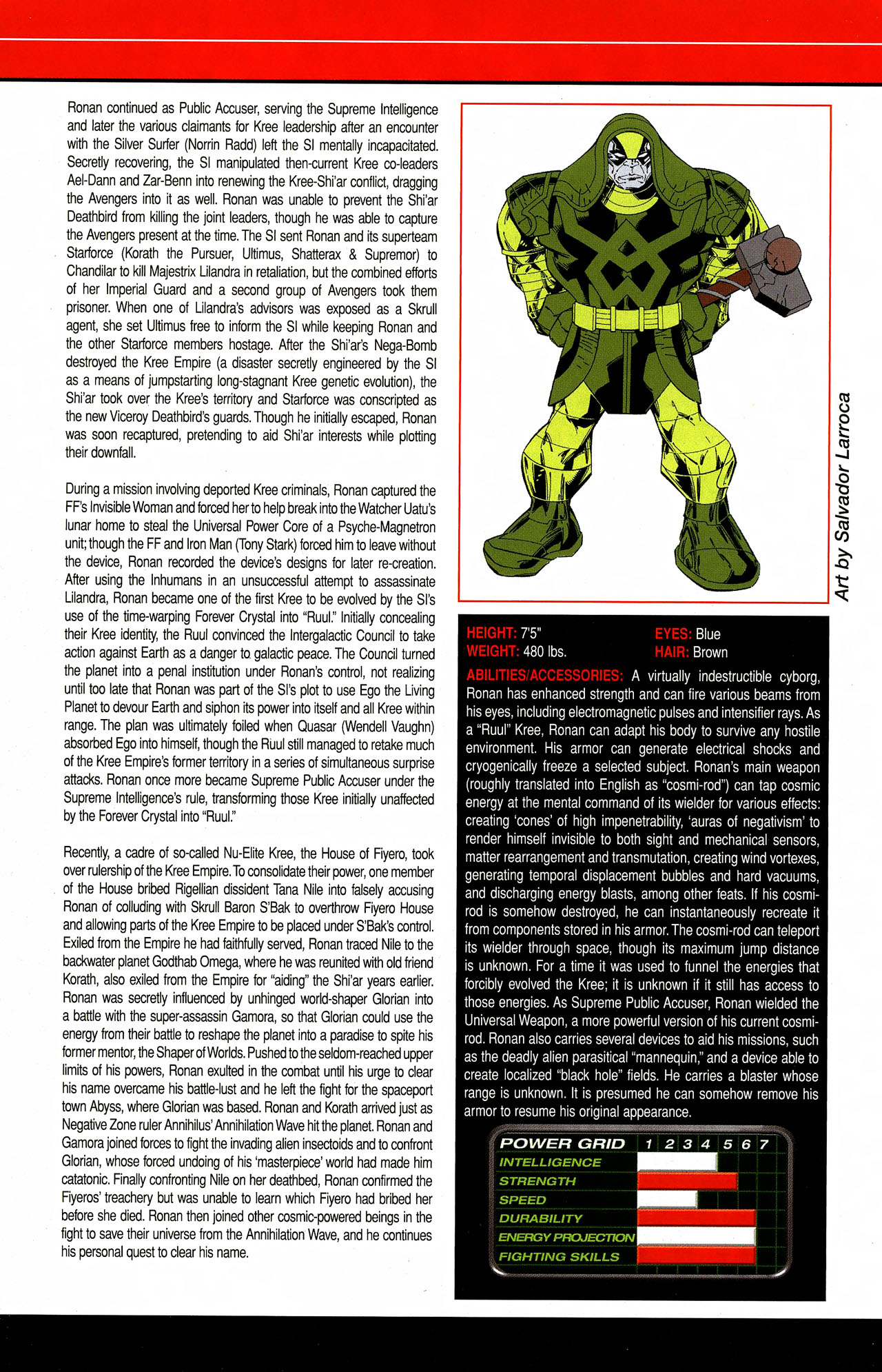 Read online All-New Official Handbook of the Marvel Universe A to Z comic -  Issue #9 - 34