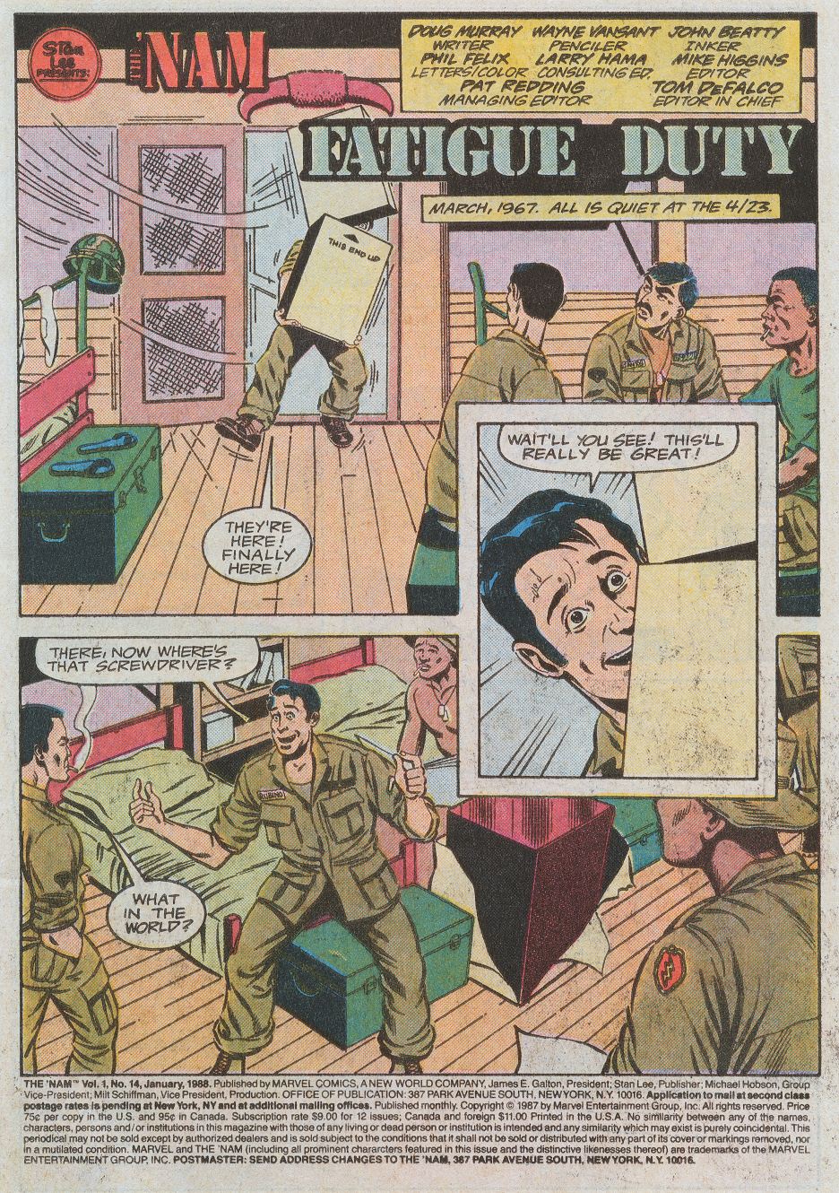 Read online The 'Nam comic -  Issue #14 - 2
