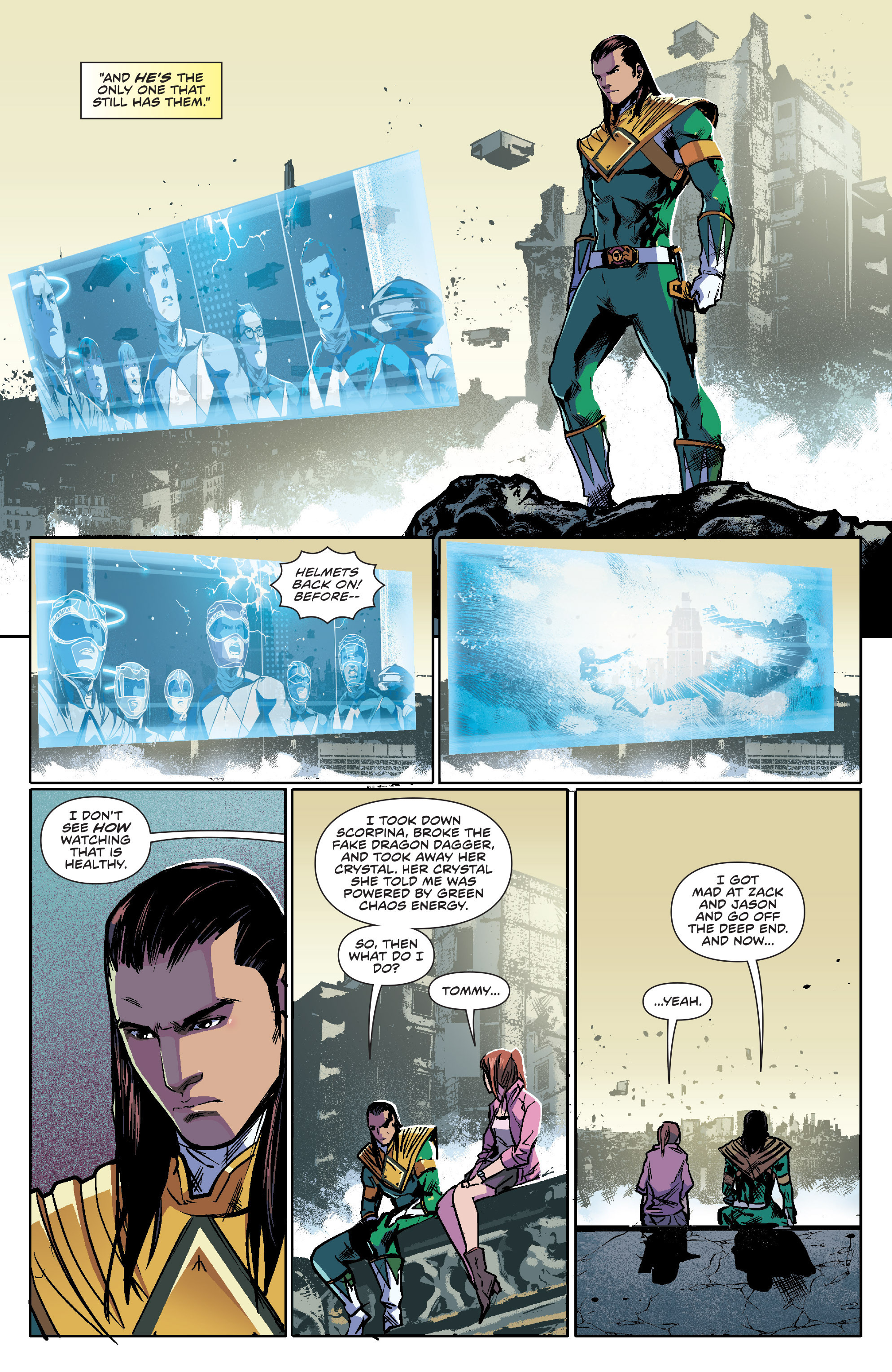 Read online Mighty Morphin Power Rangers comic -  Issue #7 - 9