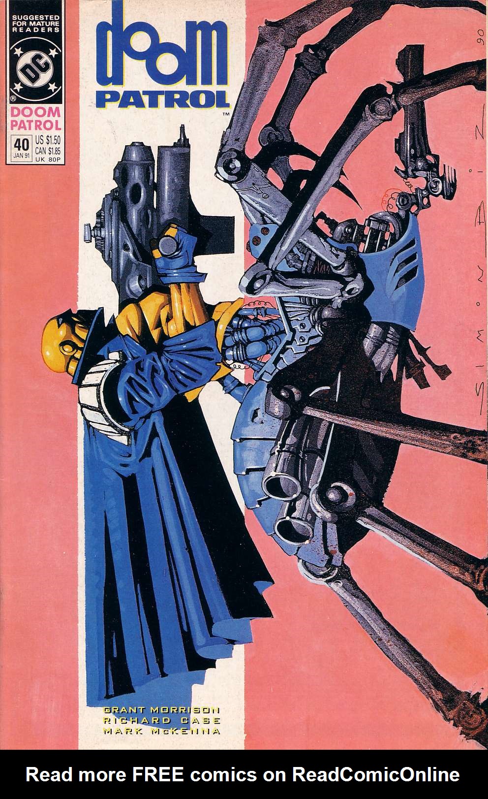Read online Doom Patrol (1987) comic -  Issue #40 - 1