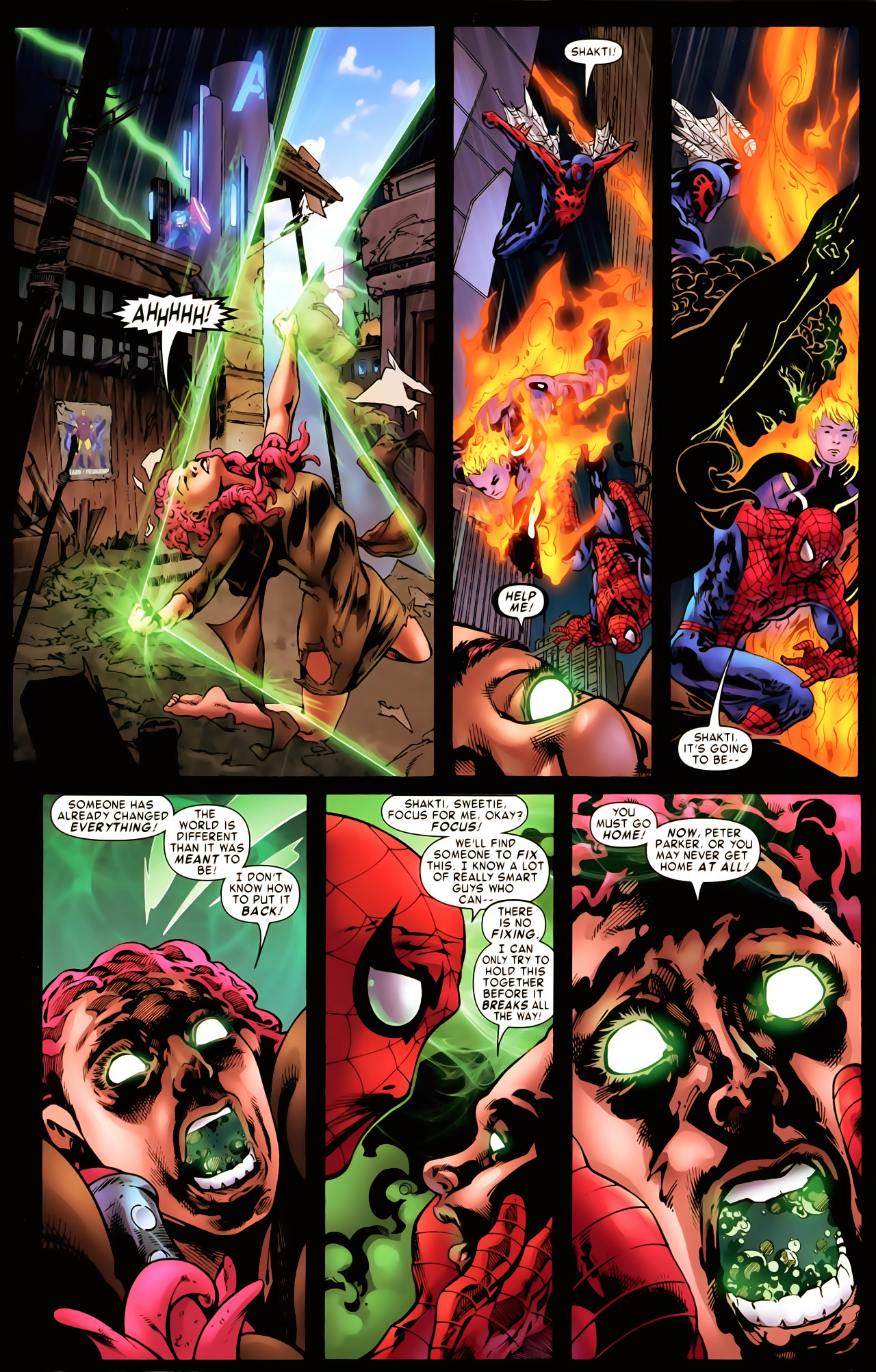 Read online Timestorm 2009/2099 comic -  Issue #4 - 8