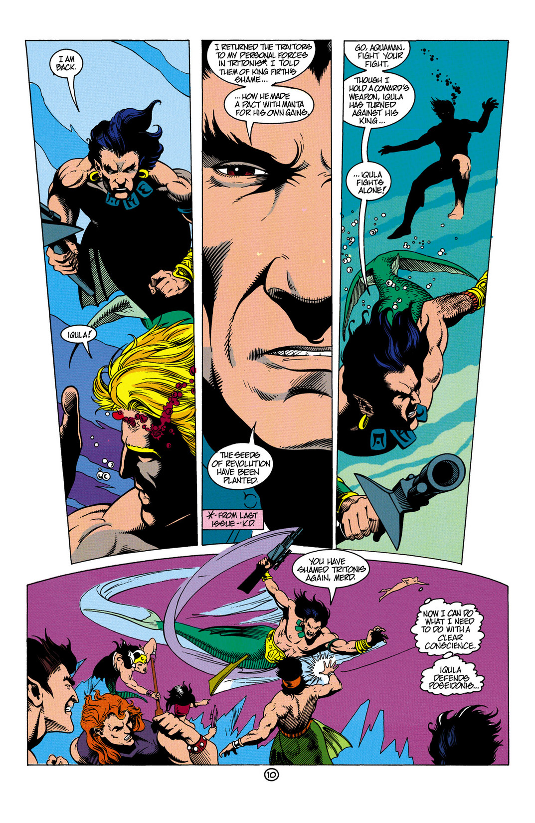 Read online Aquaman (1991) comic -  Issue #6 - 11