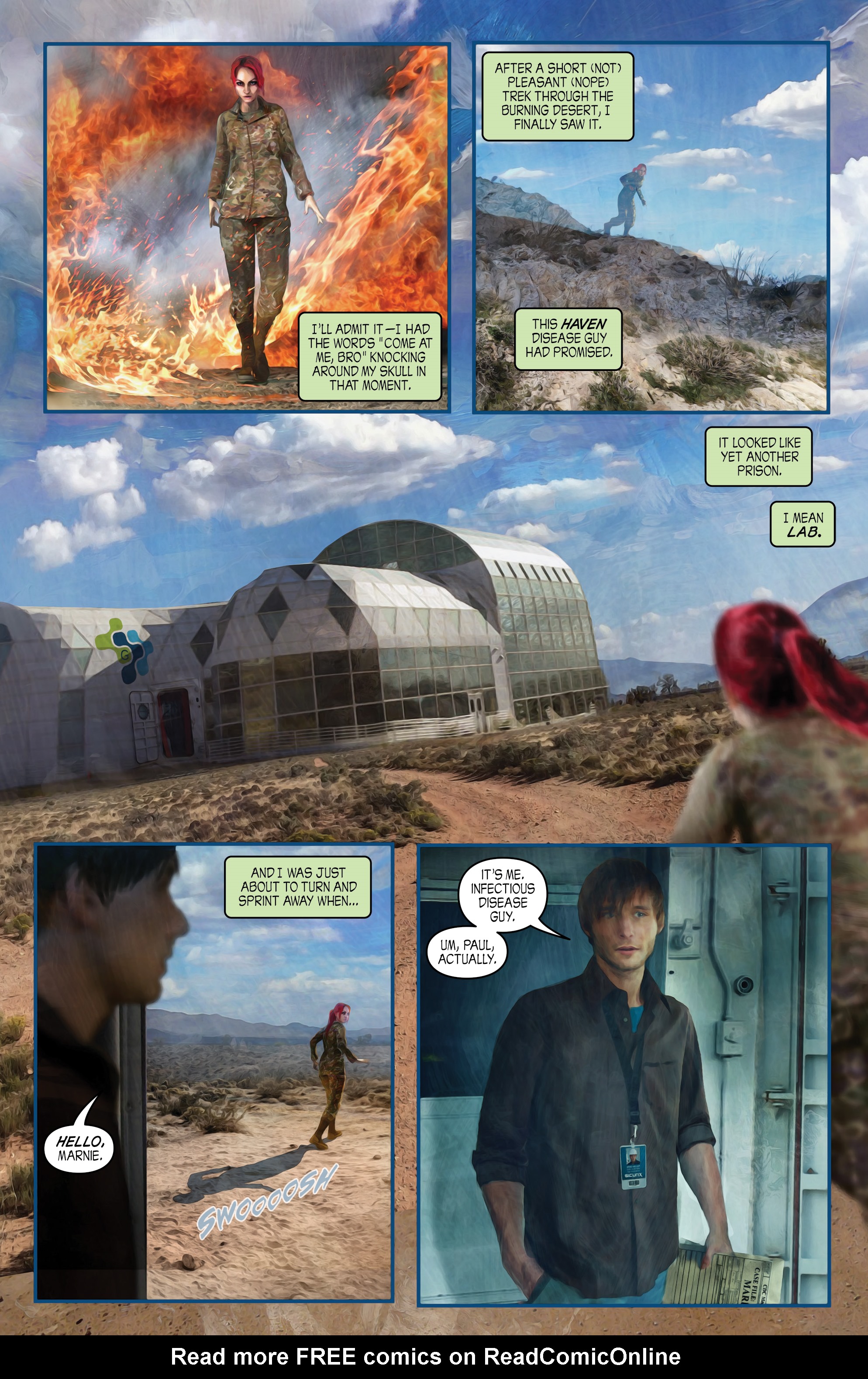 Read online John Carpenter's Tales of Science Fiction: Redhead comic -  Issue #4 - 22