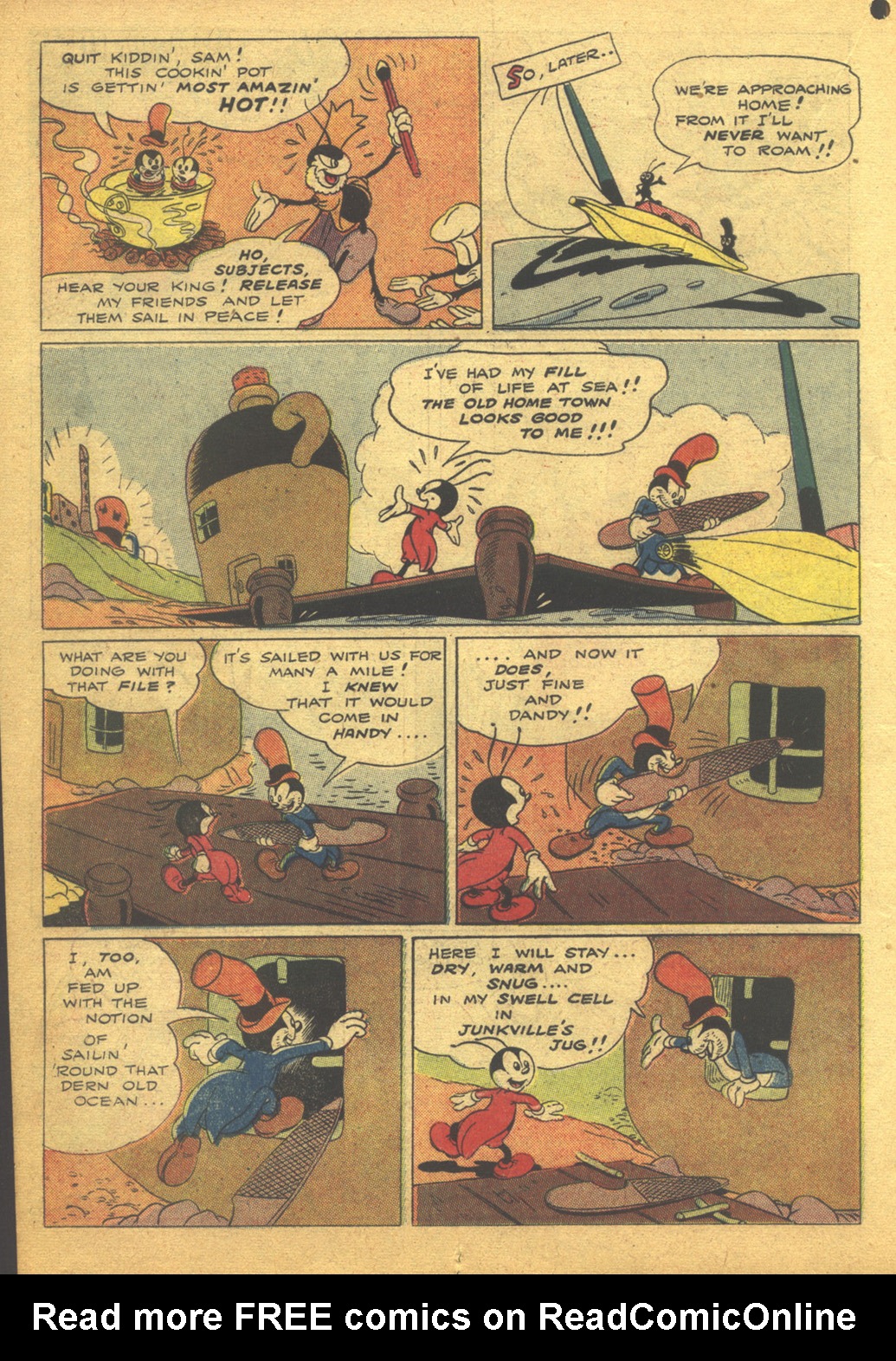 Read online Walt Disney's Comics and Stories comic -  Issue #57 - 20