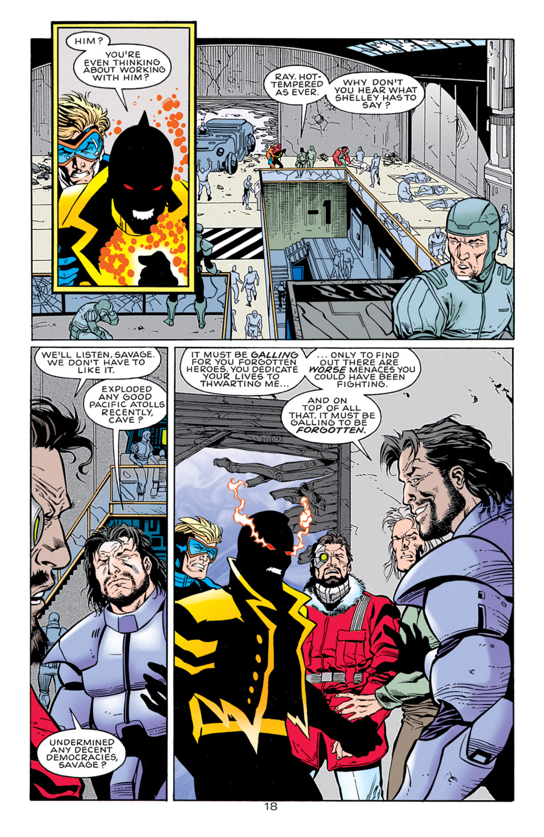 Read online Resurrection Man (1997) comic -  Issue #26 - 18