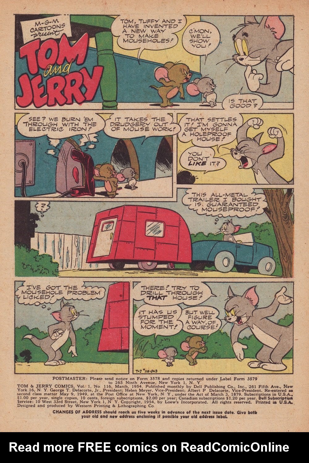 Read online Tom & Jerry Comics comic -  Issue #116 - 3