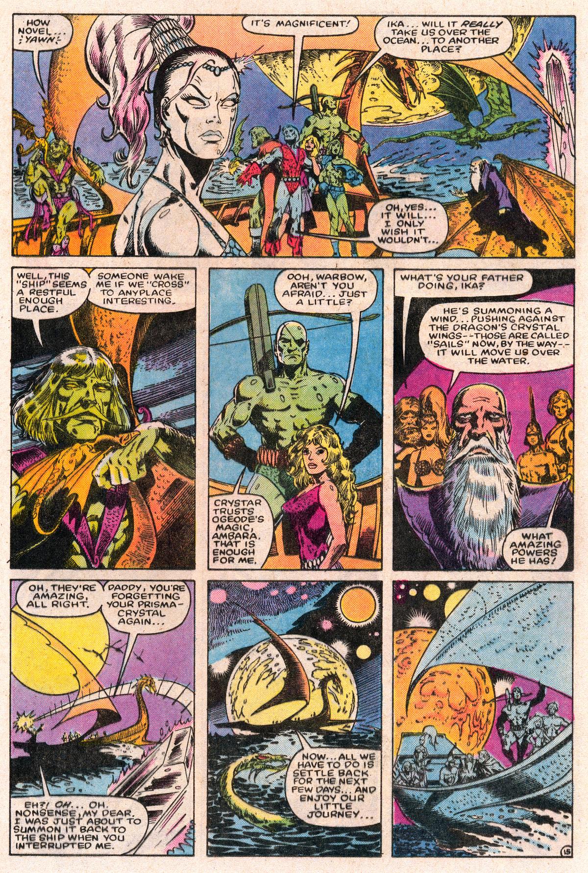 Read online The Saga of Crystar, Crystal Warrior comic -  Issue #7 - 16