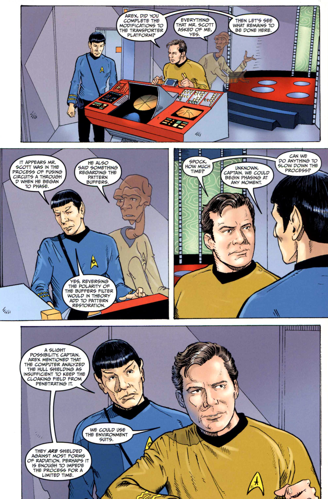 Read online Star Trek Year Four: The Enterprise Experiment comic -  Issue #1 - 21