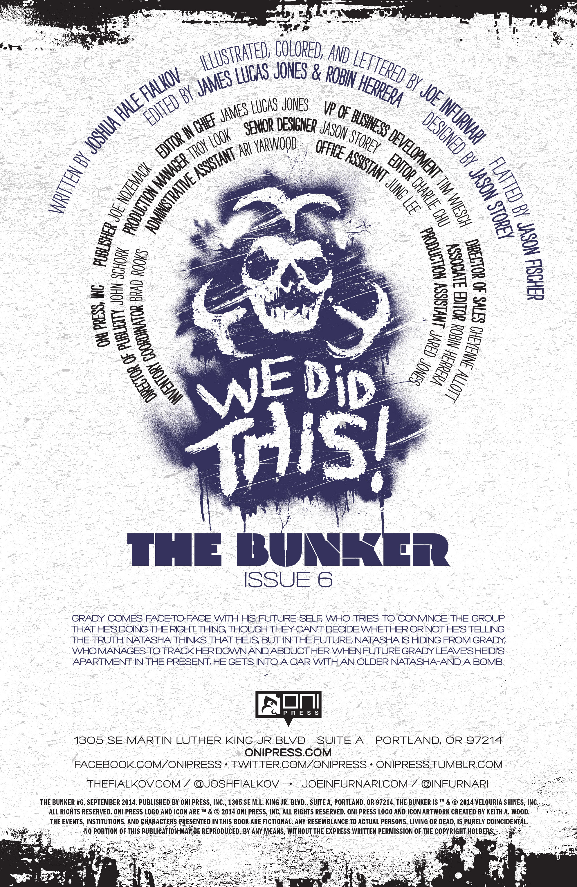 Read online The Bunker (2014) comic -  Issue #6 - 2