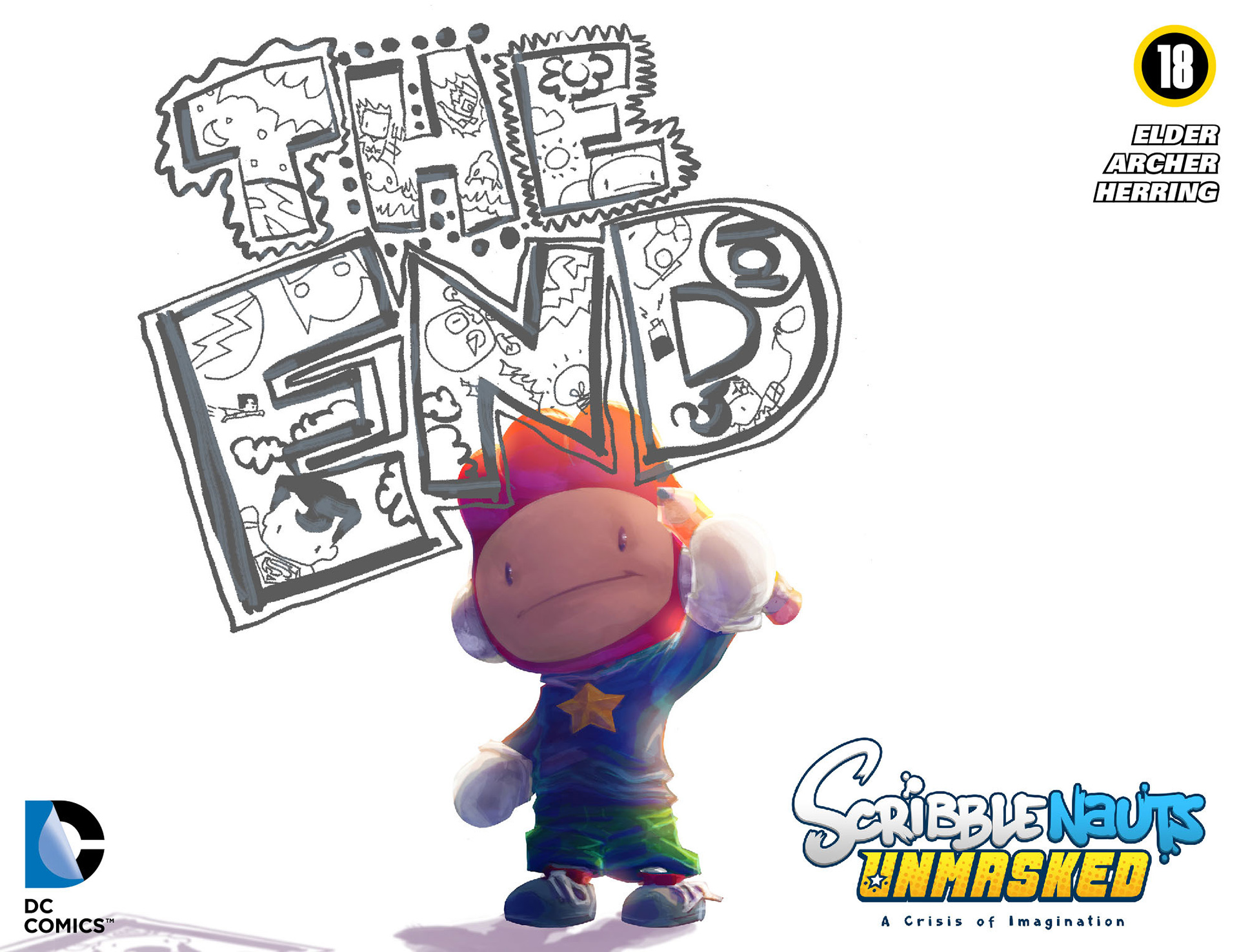 Read online Scribblenauts Unmasked: A Crisis of Imagination comic -  Issue #18 - 1