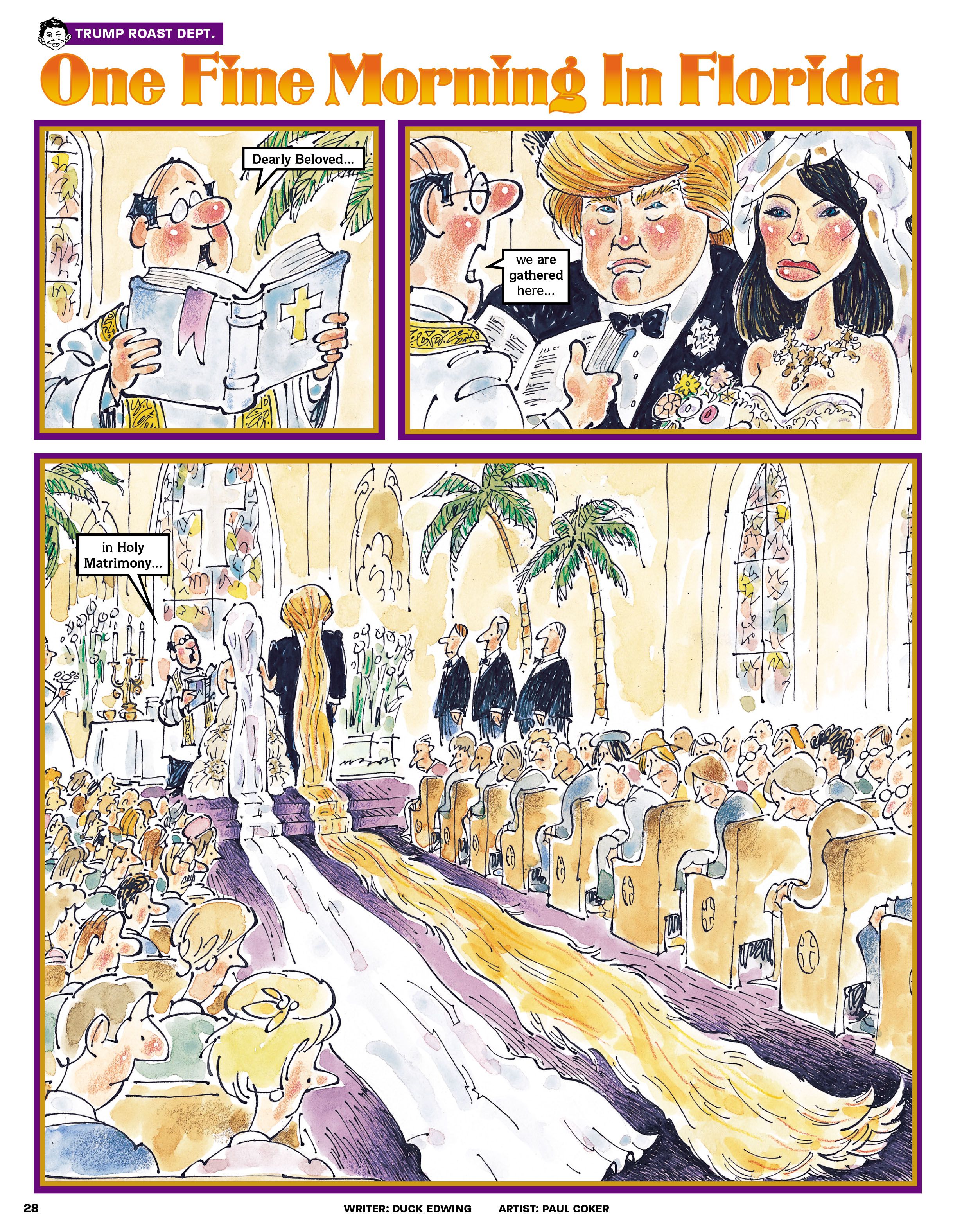 Read online MAD About Trump: A Brilliant Look at Our Brainless President comic -  Issue # TPB - 30