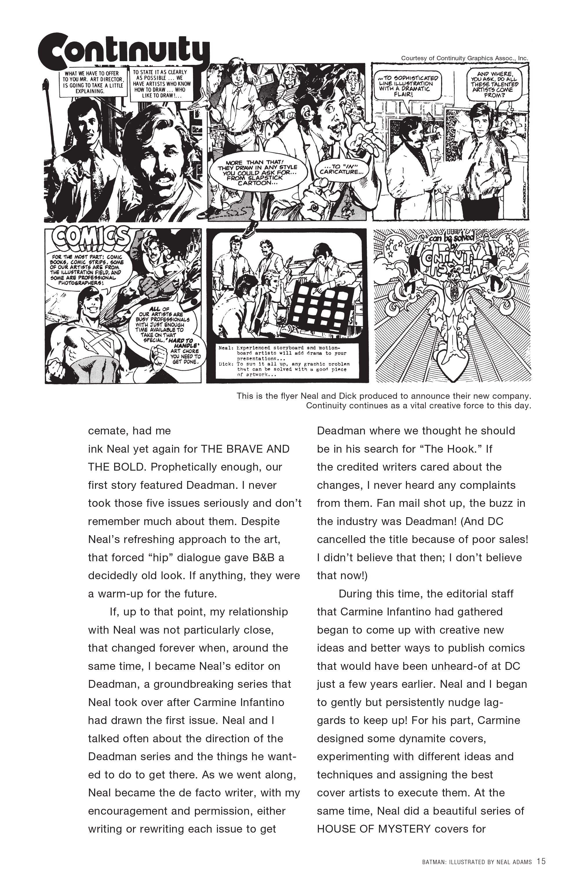 Read online Batman Illustrated by Neal Adams comic -  Issue # TPB 2 (Part 1) - 14