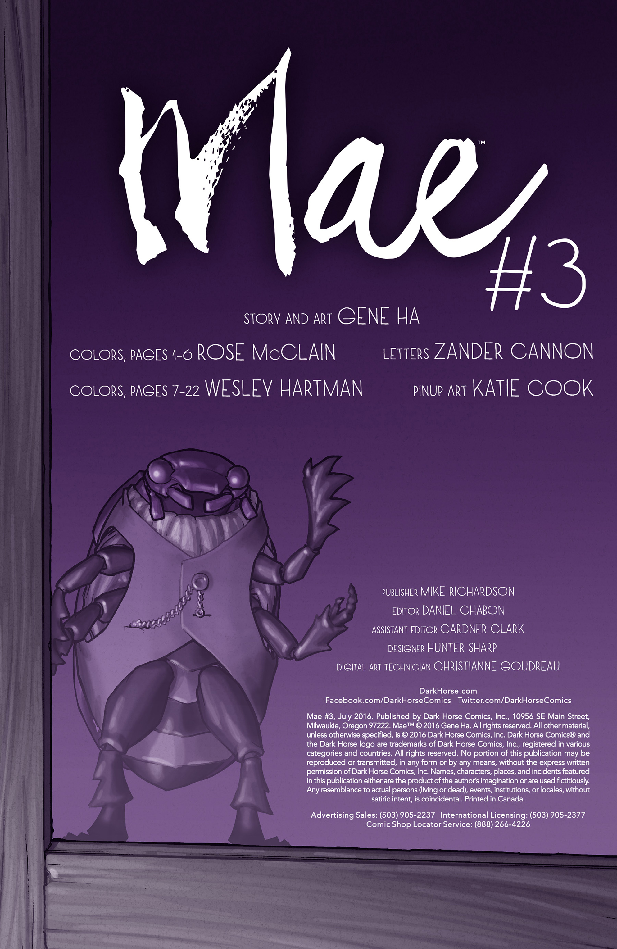 Read online Mae (2016) comic -  Issue #3 - 27