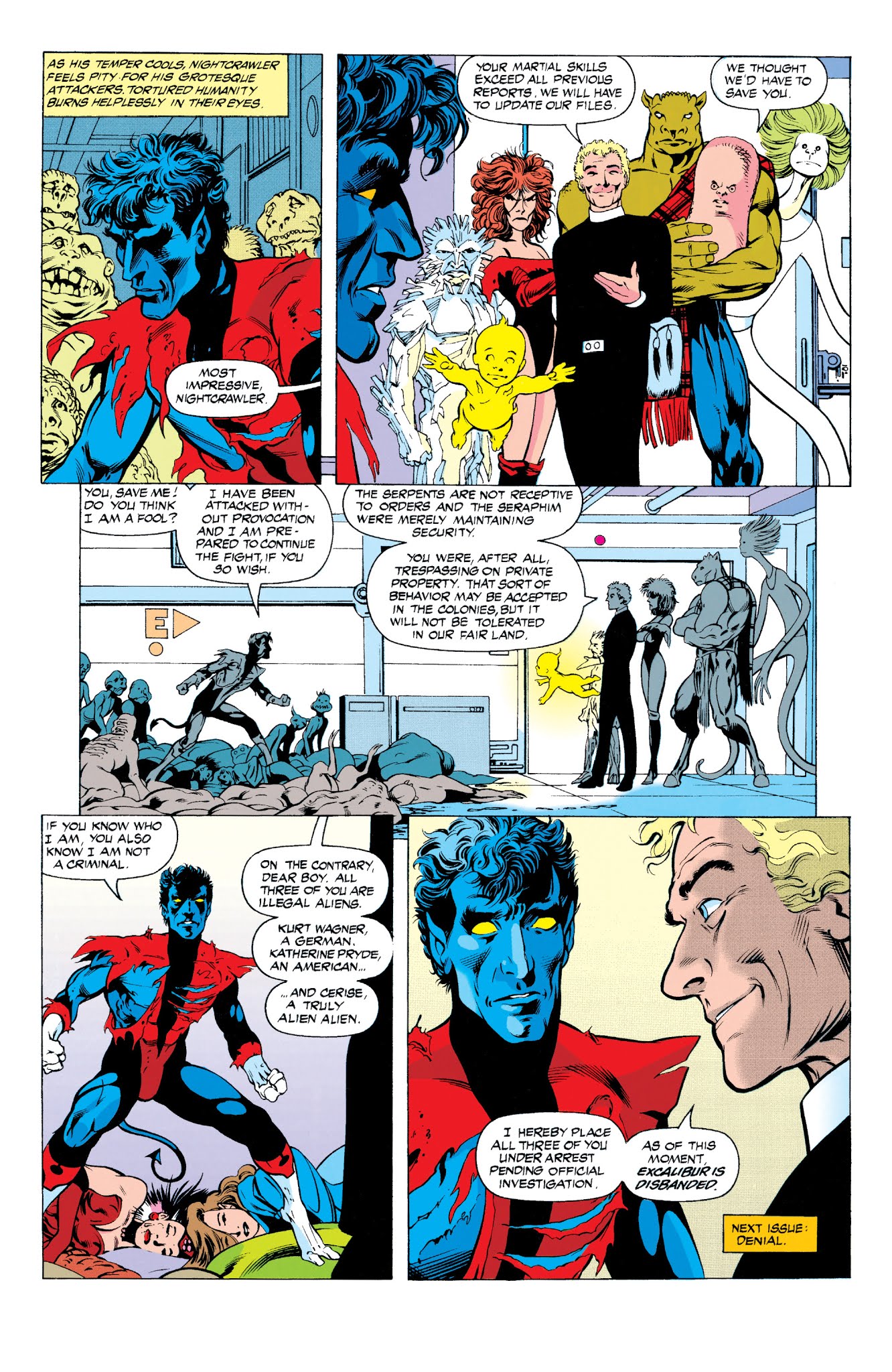 Read online Excalibur Visionaries: Alan Davis comic -  Issue # TPB 3 (Part 1) - 92