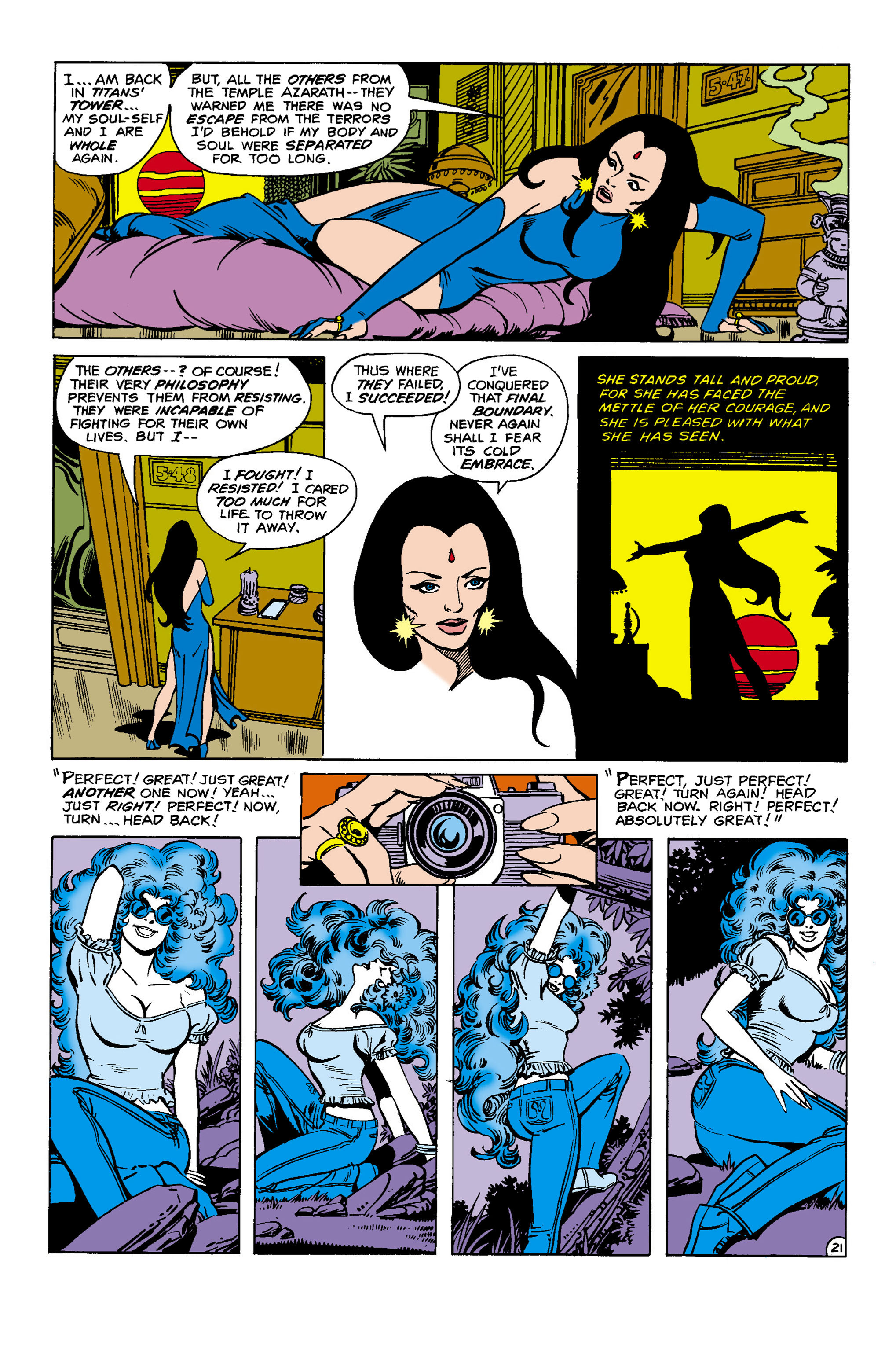 Read online The New Teen Titans (1980) comic -  Issue #8 - 22