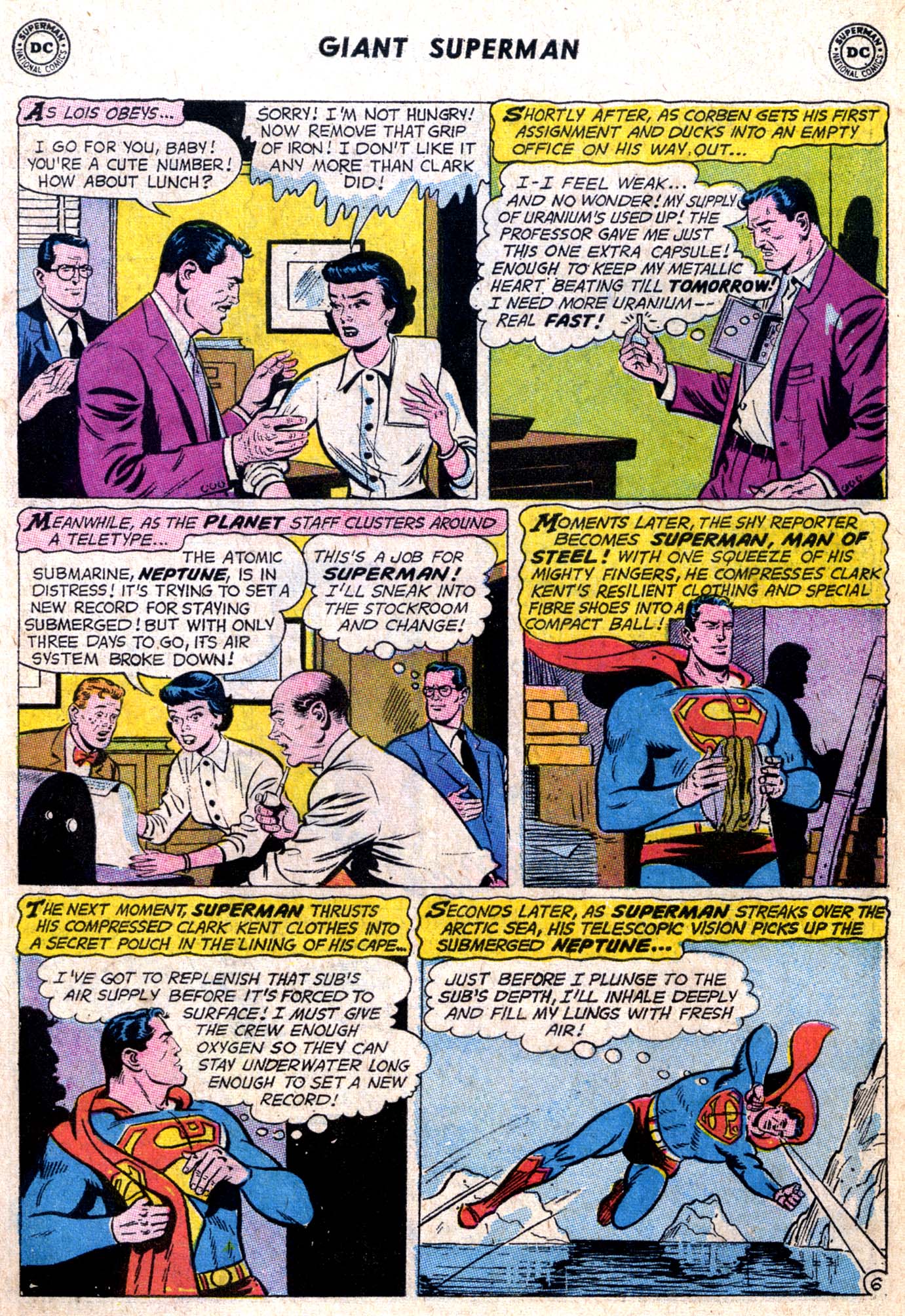 Read online Superman (1939) comic -  Issue #217 - 54