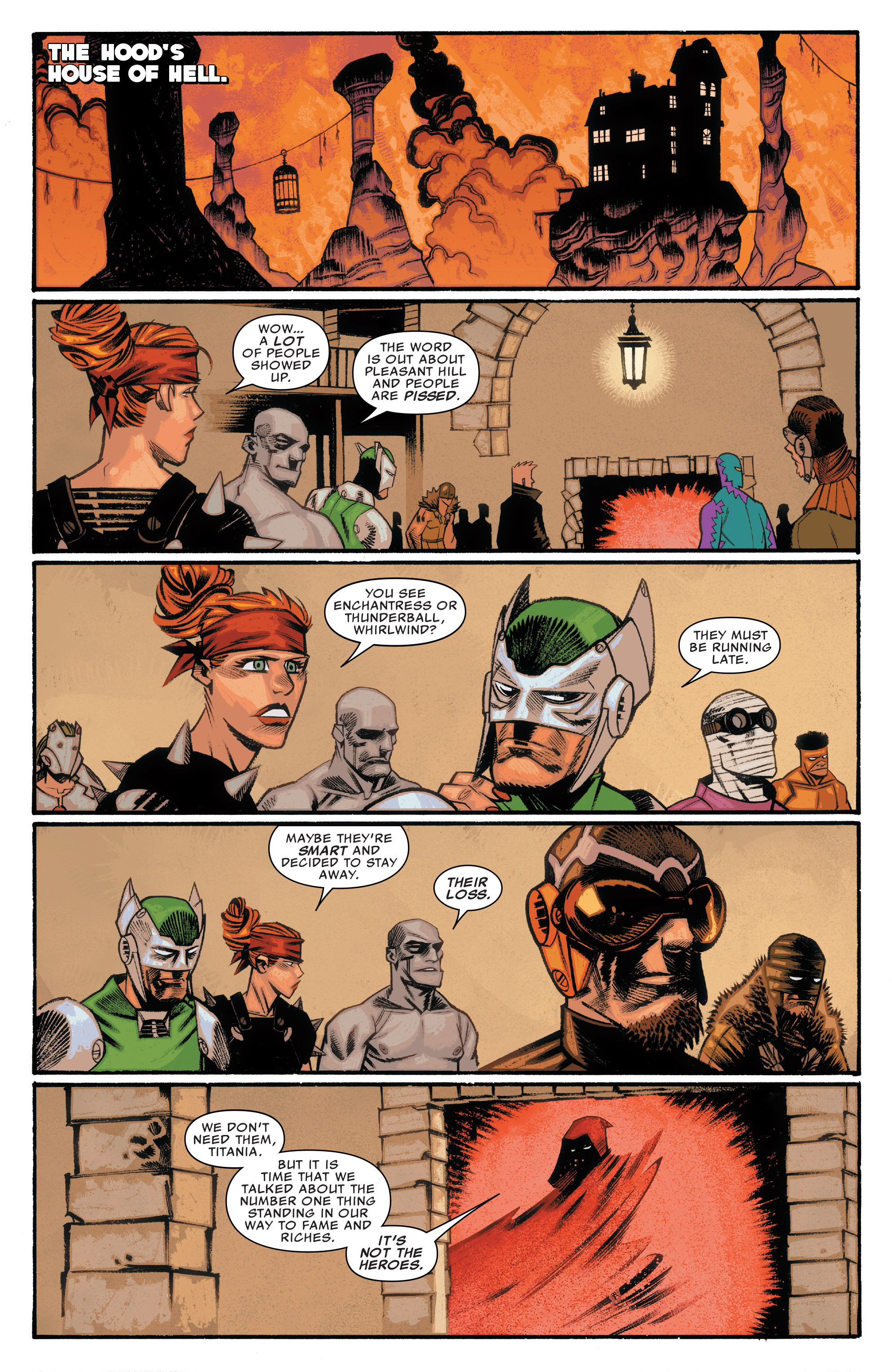 Read online Illuminati comic -  Issue #7 - 12