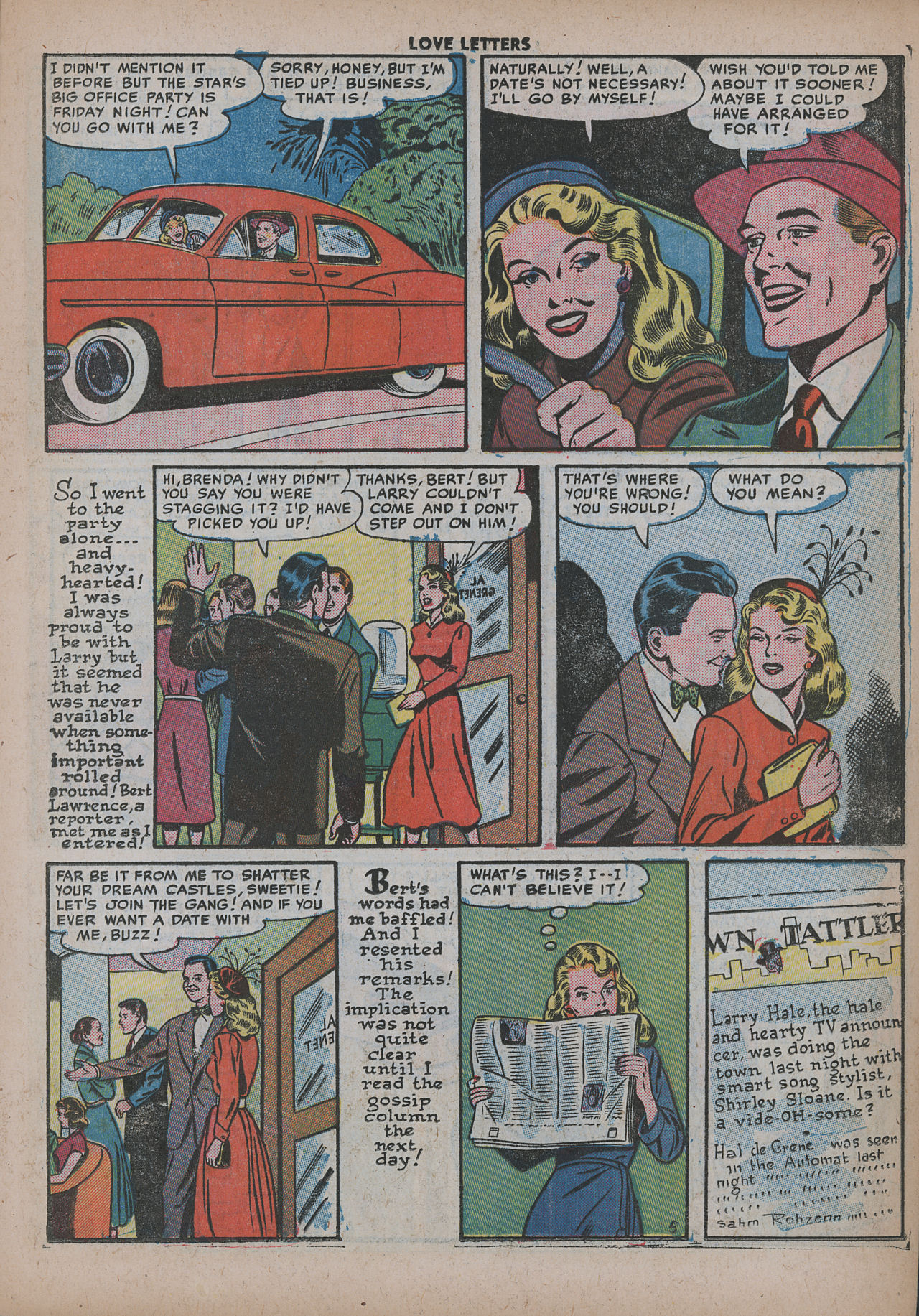 Read online Love Letters comic -  Issue #14 - 7