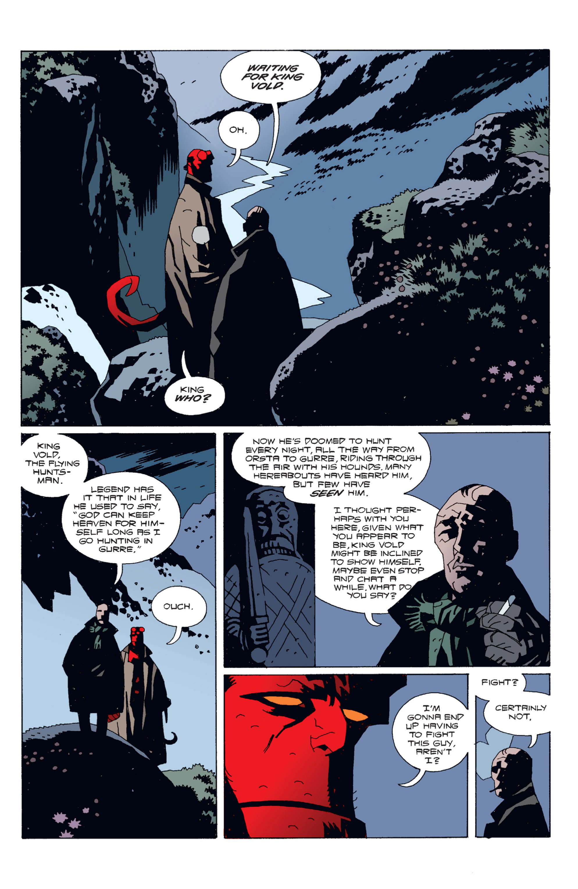 Read online Hellboy comic -  Issue #4 - 22