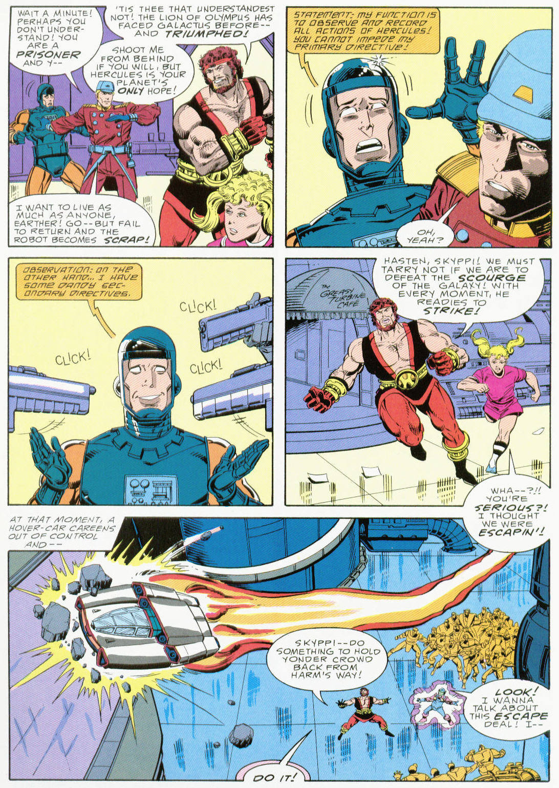 Read online Marvel Graphic Novel comic -  Issue #37 - Hercules Prince of Power - Full Circle - 22